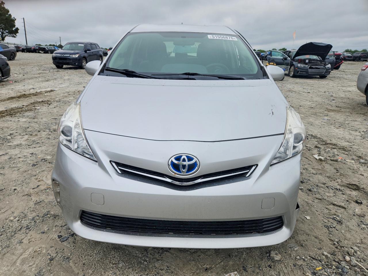 2012 Toyota Prius V Three Silver vin: JTDZN3EU3C3142397