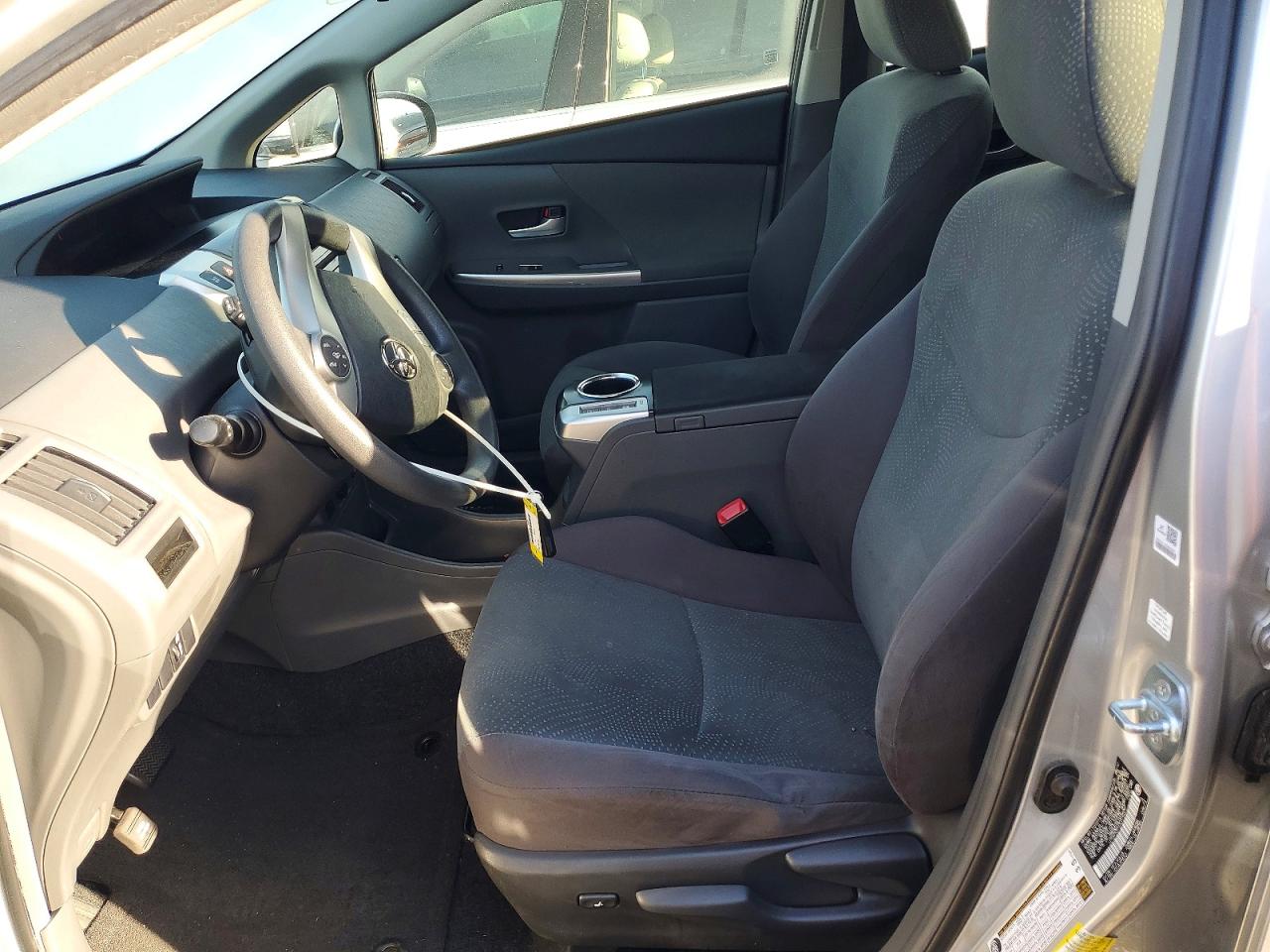 2012 Toyota Prius V Three Silver vin: JTDZN3EU3C3142397