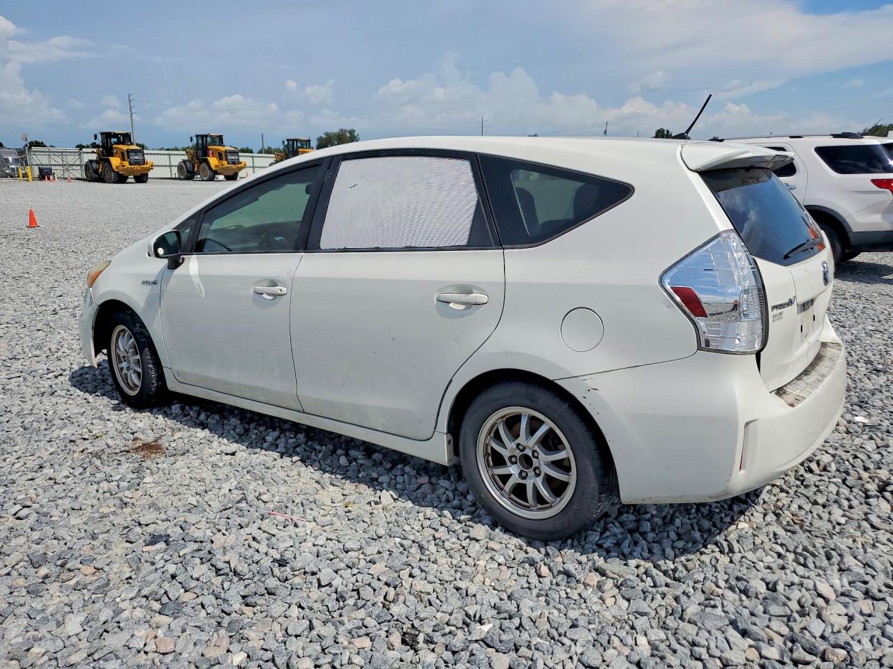 2012 Toyt Prius White vin: JTDZN3EU3C3166196