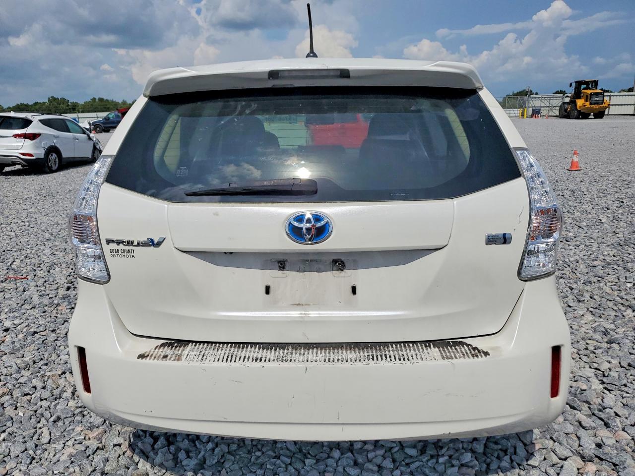 2012 Toyt Prius White vin: JTDZN3EU3C3166196