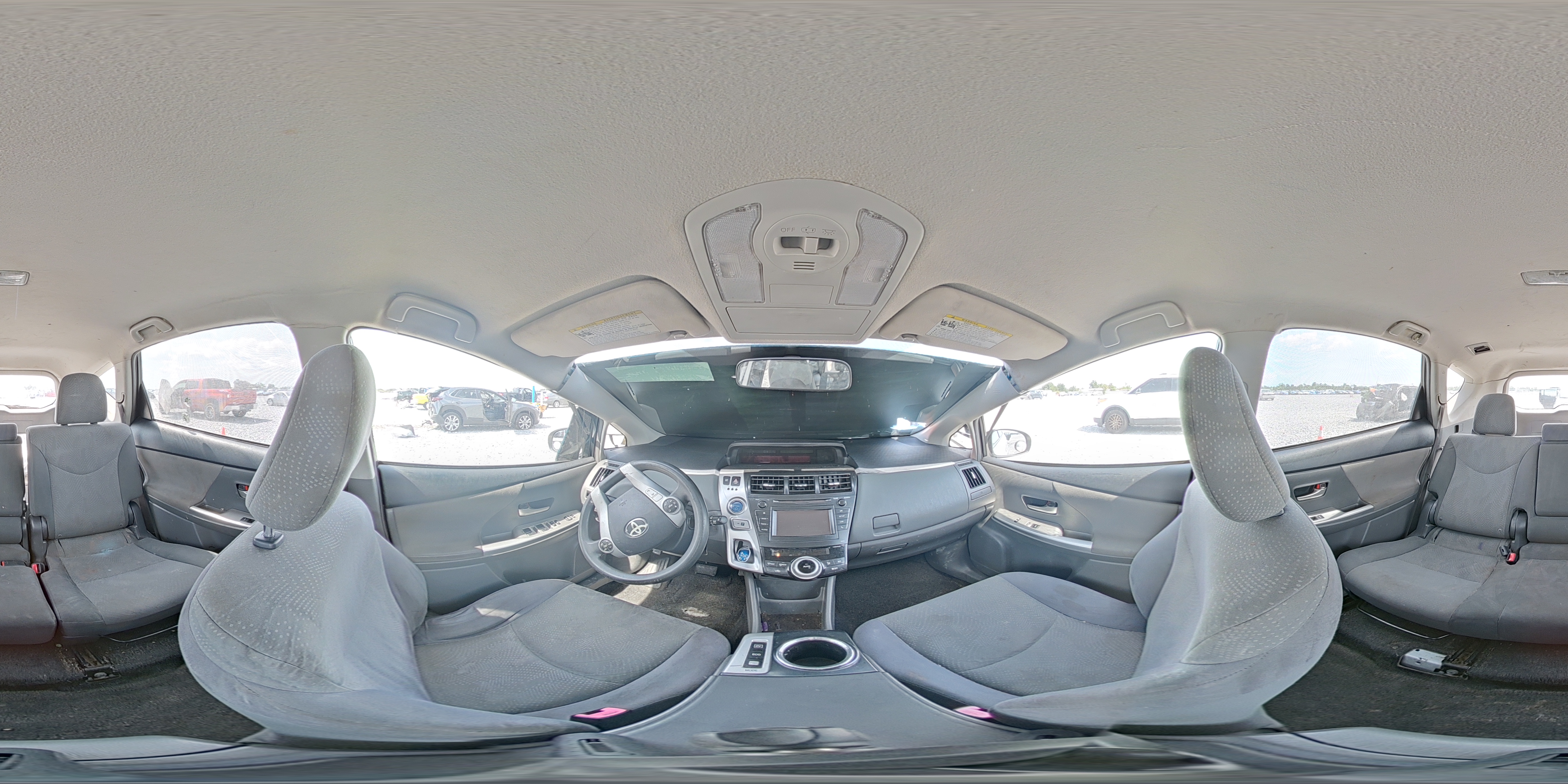 2012 Toyt Prius White vin: JTDZN3EU3C3166196