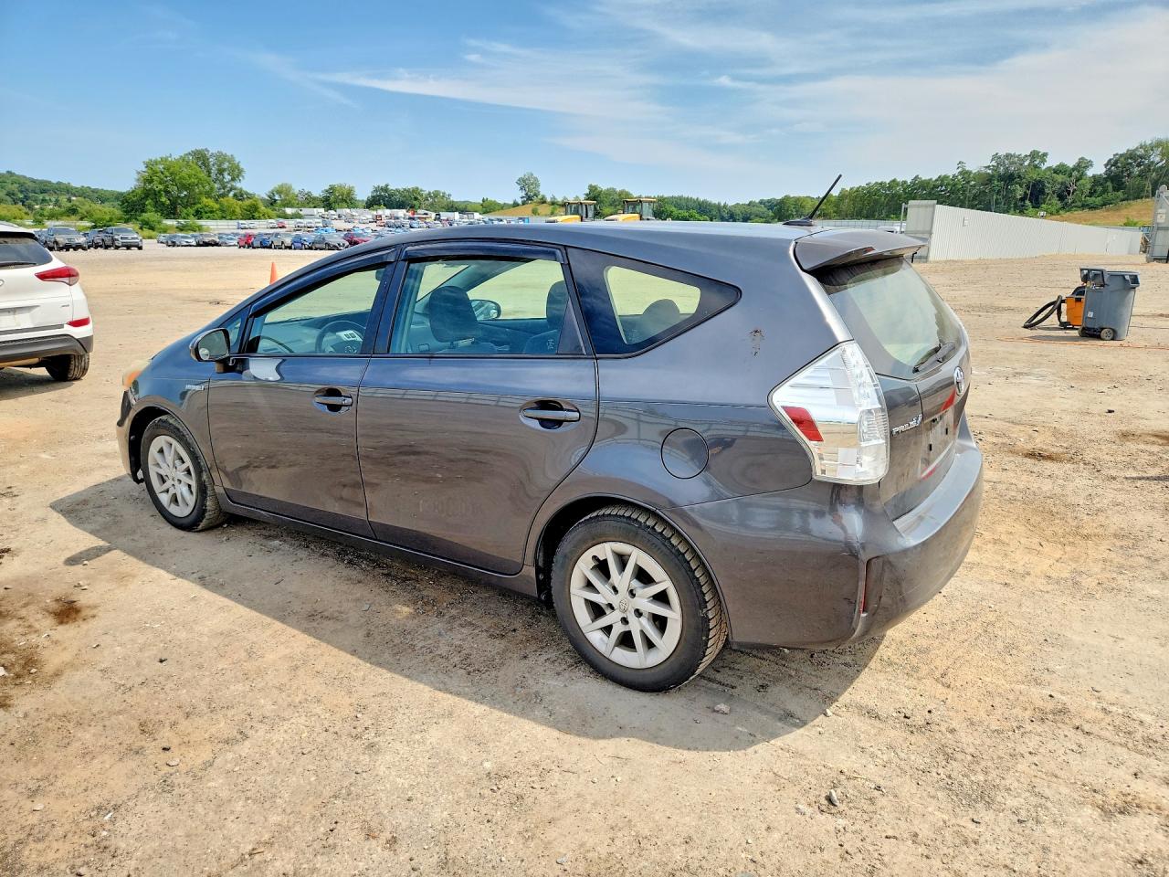 2013 Toyota Prius V Three Gray vin: JTDZN3EU3D3205774