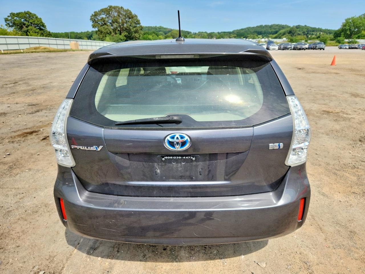 2013 Toyota Prius V Three Gray vin: JTDZN3EU3D3205774