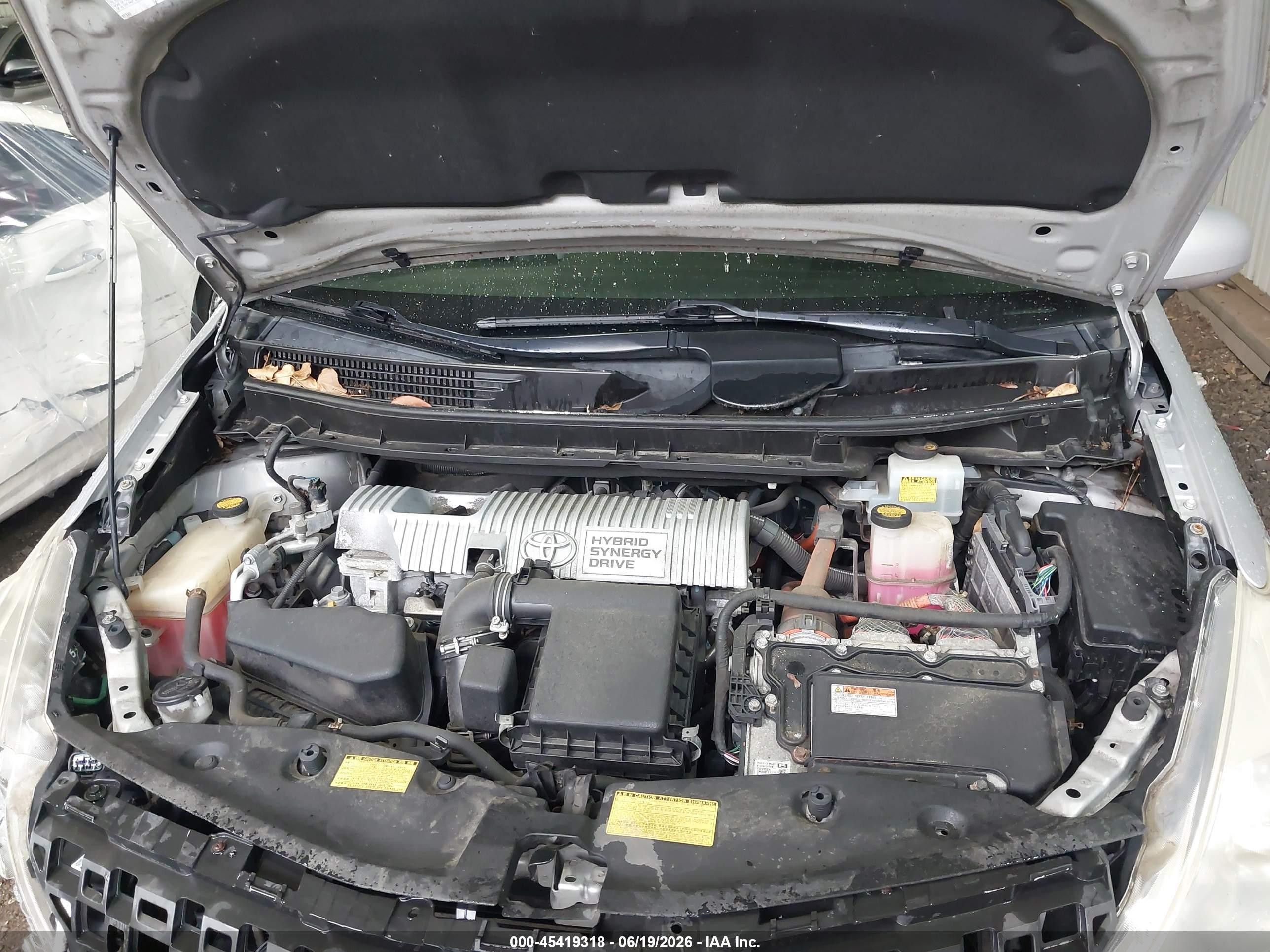 2013 Toyota Prius V Five Silver vin: JTDZN3EU3D3213602