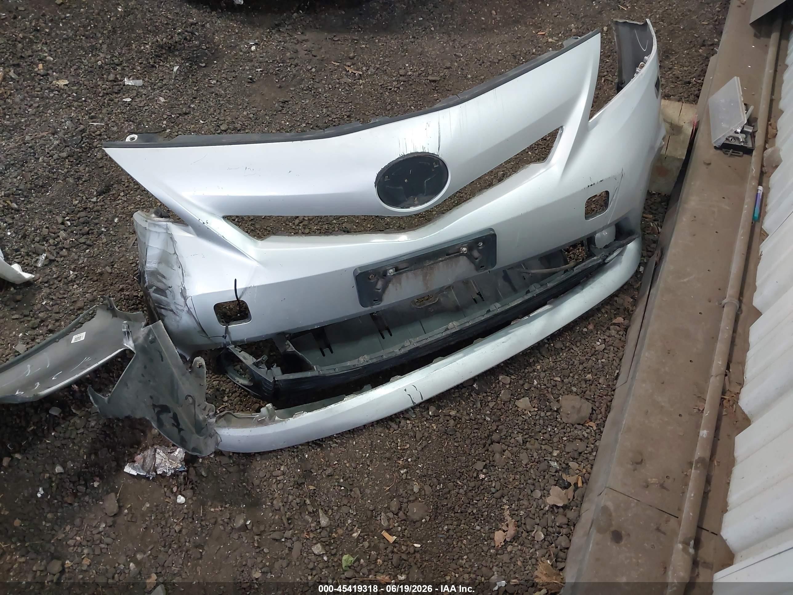 2013 Toyota Prius V Five Silver vin: JTDZN3EU3D3213602