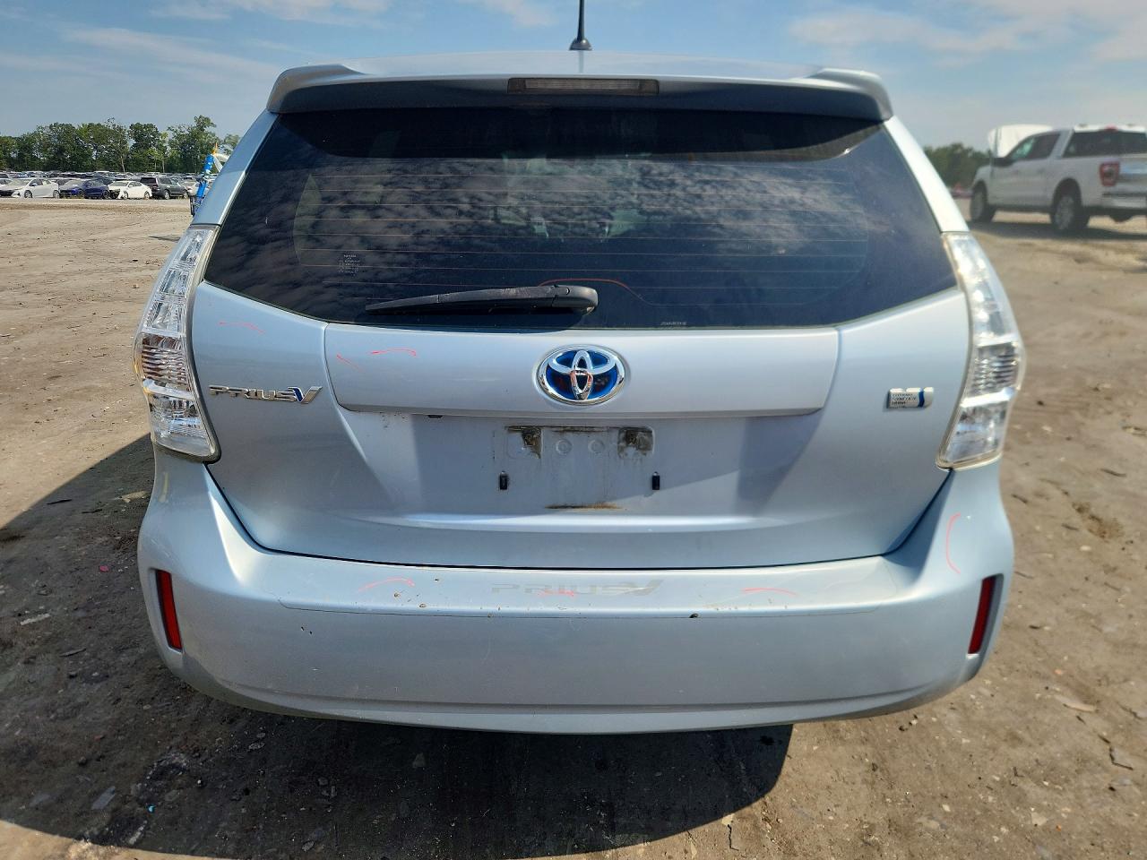 2013 Toyota Prius V Two Синий vin: JTDZN3EU3D3224180