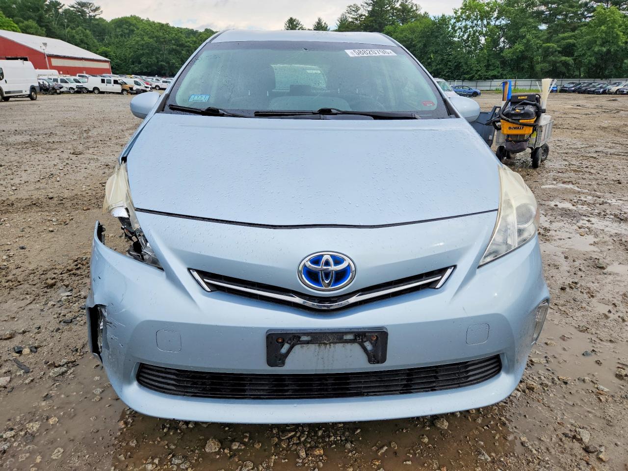 2013 Toyota Prius V Three Blue vin: JTDZN3EU3D3230772