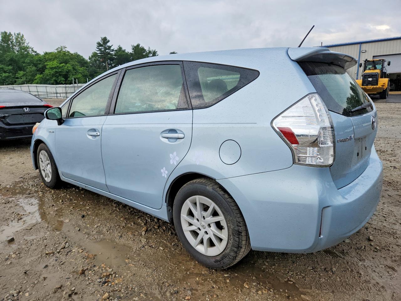 2013 Toyota Prius V Three Blue vin: JTDZN3EU3D3230772