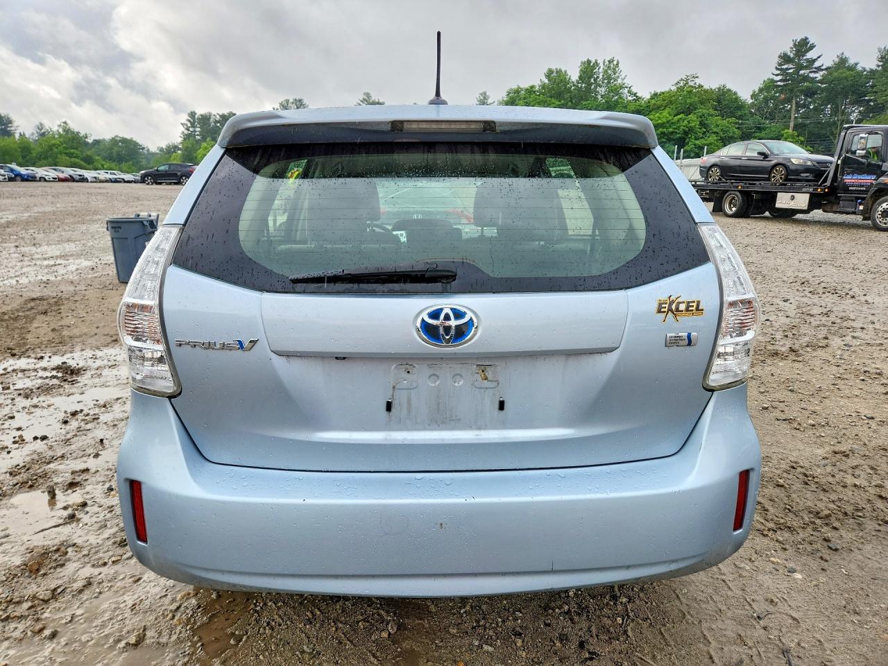 2013 Toyota Prius V Three Blue vin: JTDZN3EU3D3230772