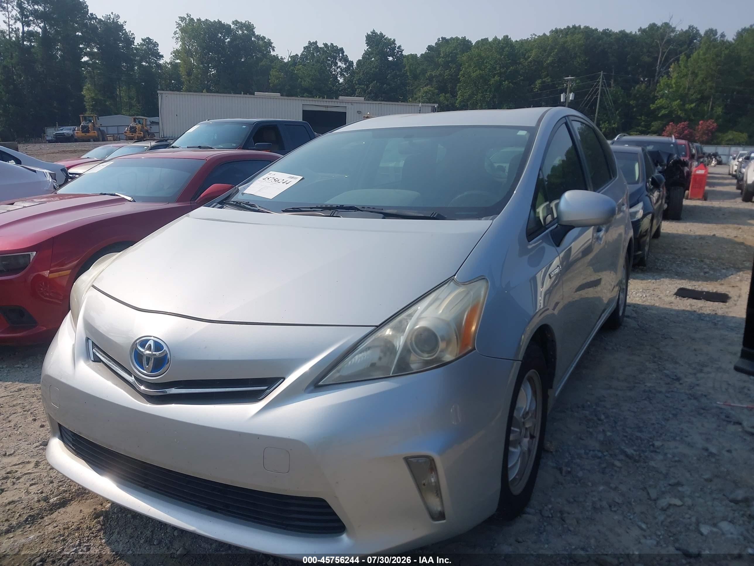 2013 Toyota Prius V Three Silver vin: JTDZN3EU3D3251332