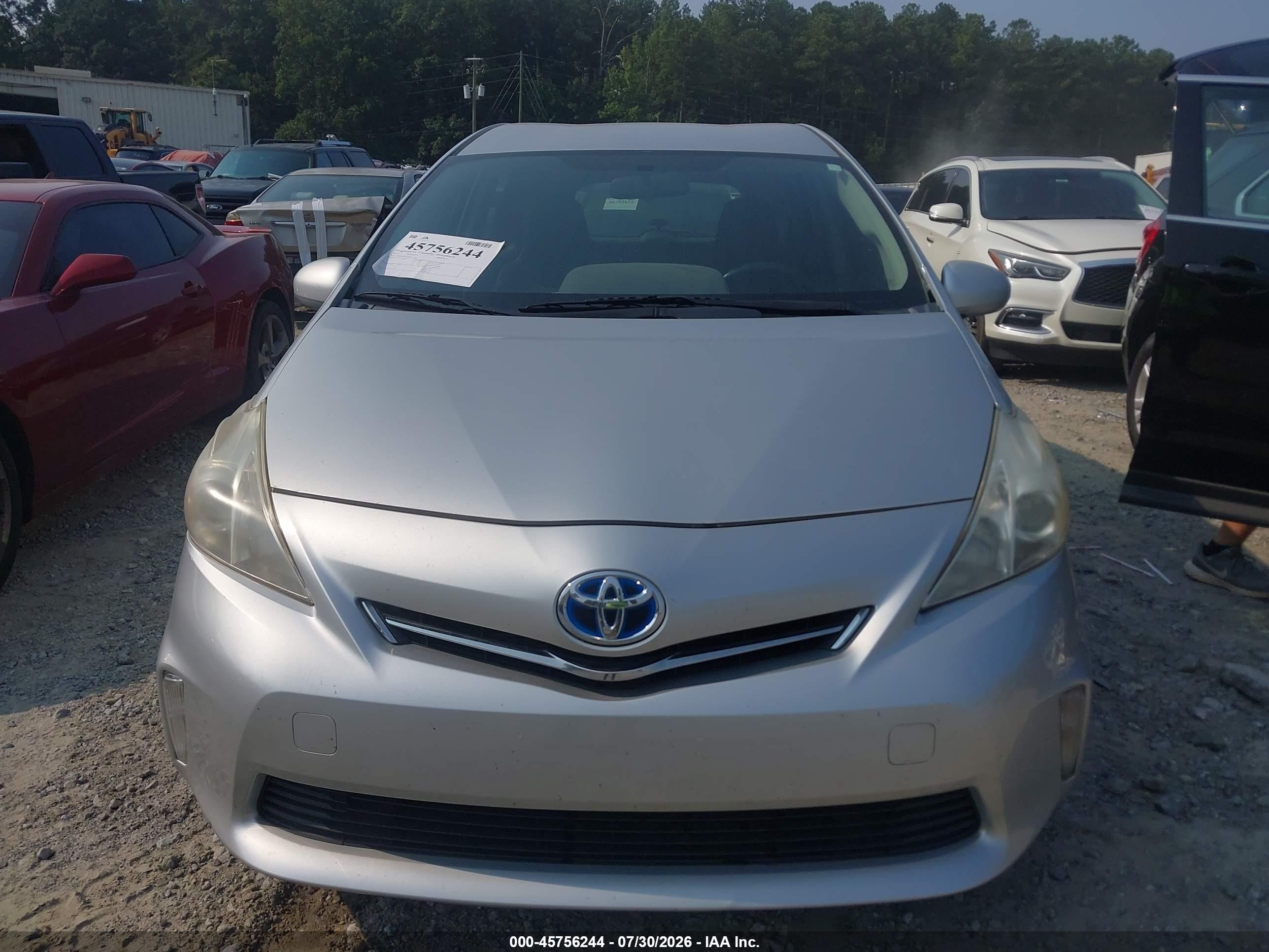 2013 Toyota Prius V Three Silver vin: JTDZN3EU3D3251332