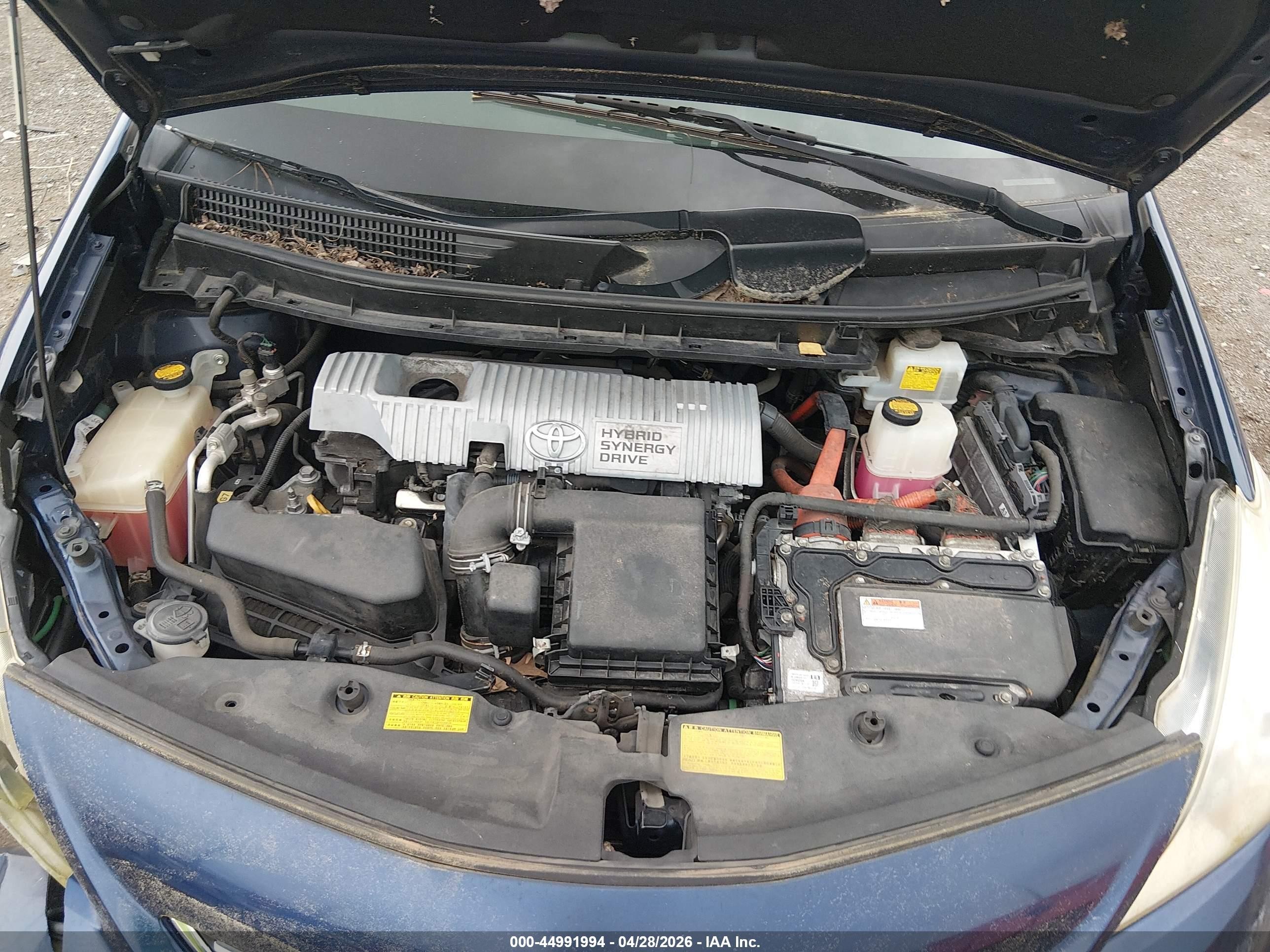 2013 Toyota Prius V Two Blue vin: JTDZN3EU3D3260225