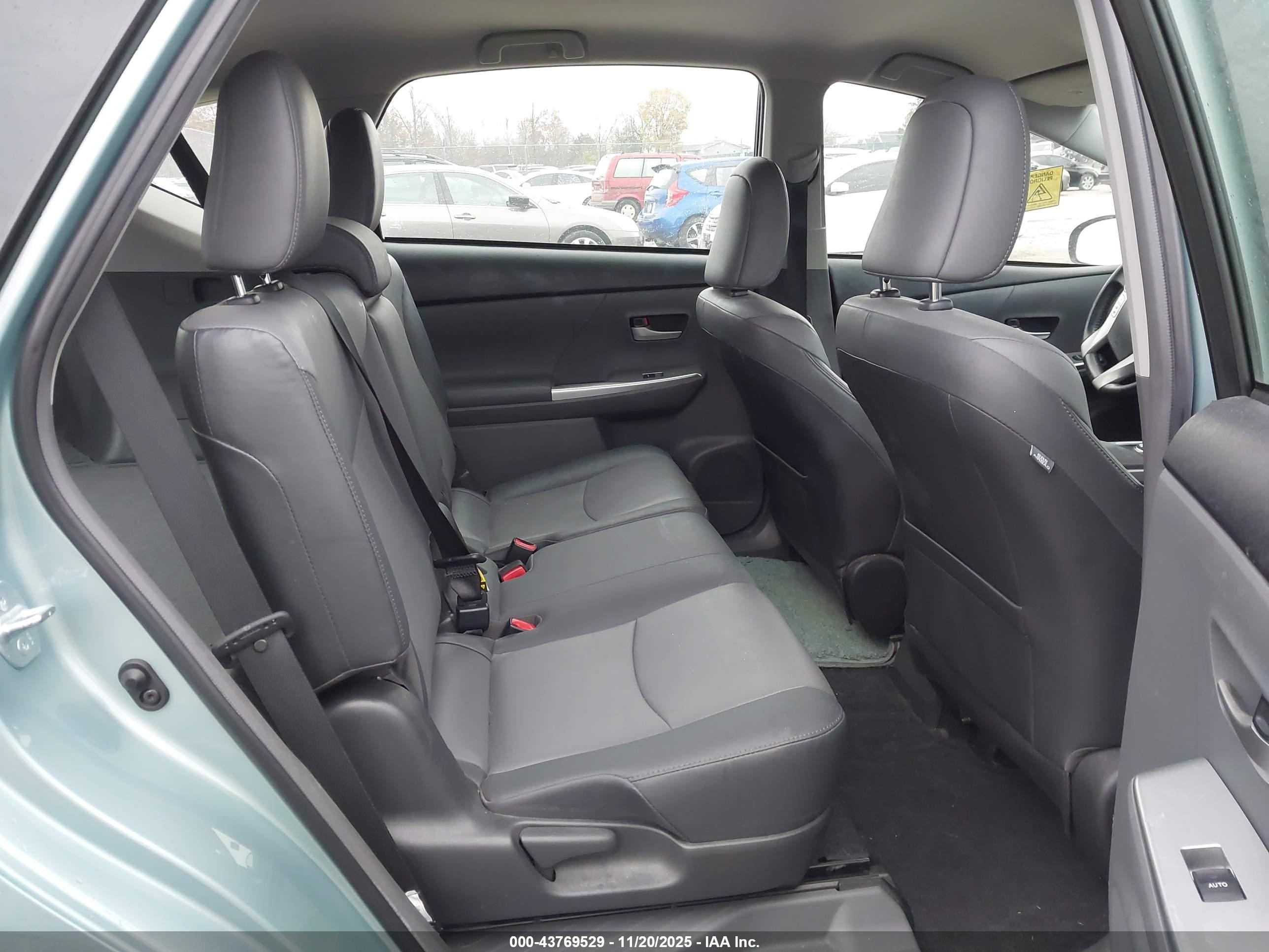 2014 Toyota Prius V Five Light Blue vin: JTDZN3EU3E3309845