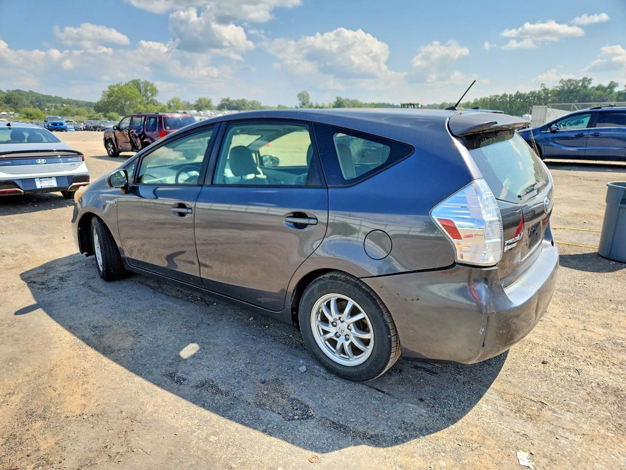 2014 Toyota Prius V Two Gray vin: JTDZN3EU3E3324653