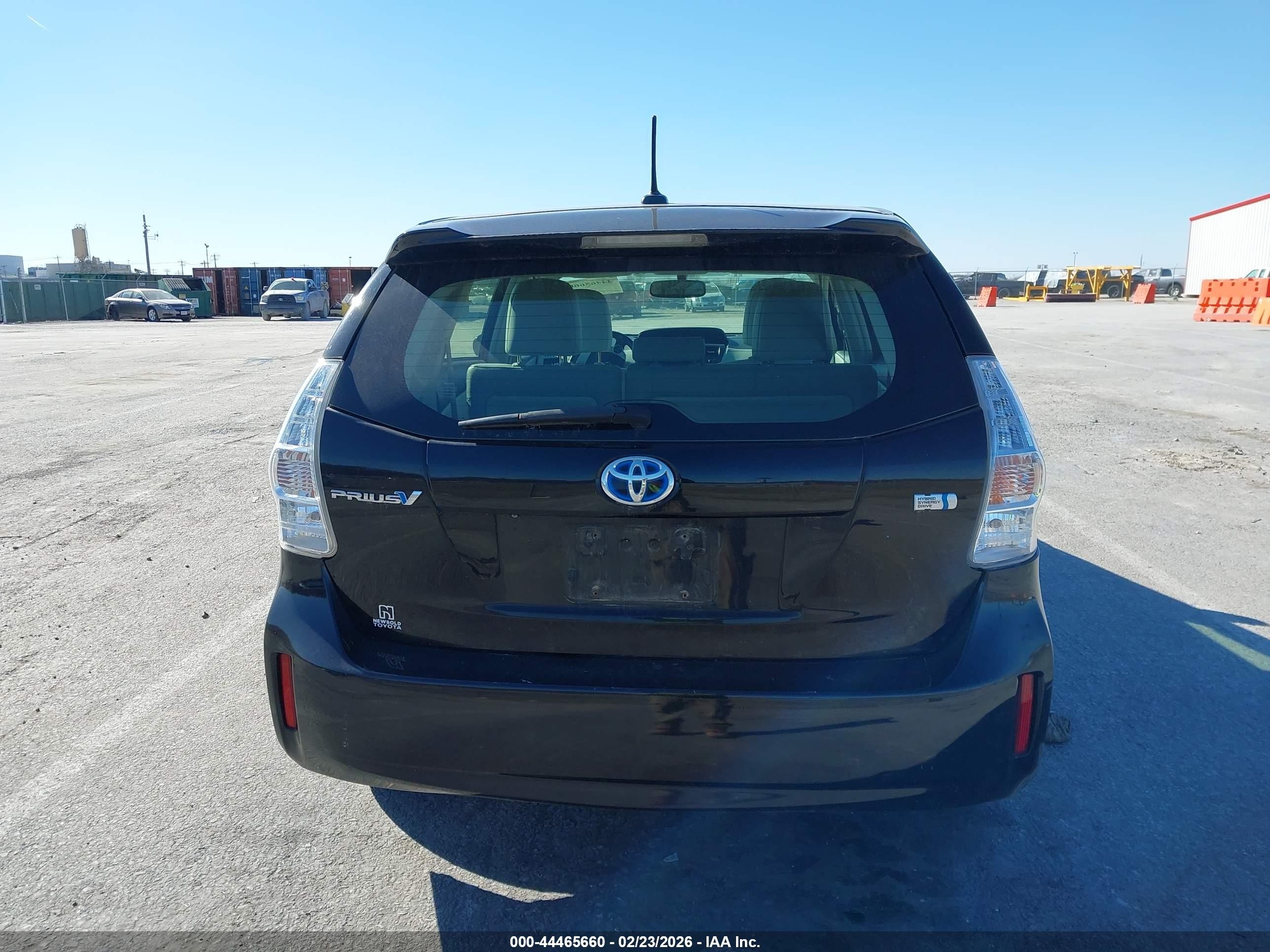 2014 Toyota Prius V Five Black vin: JTDZN3EU3EJ004342