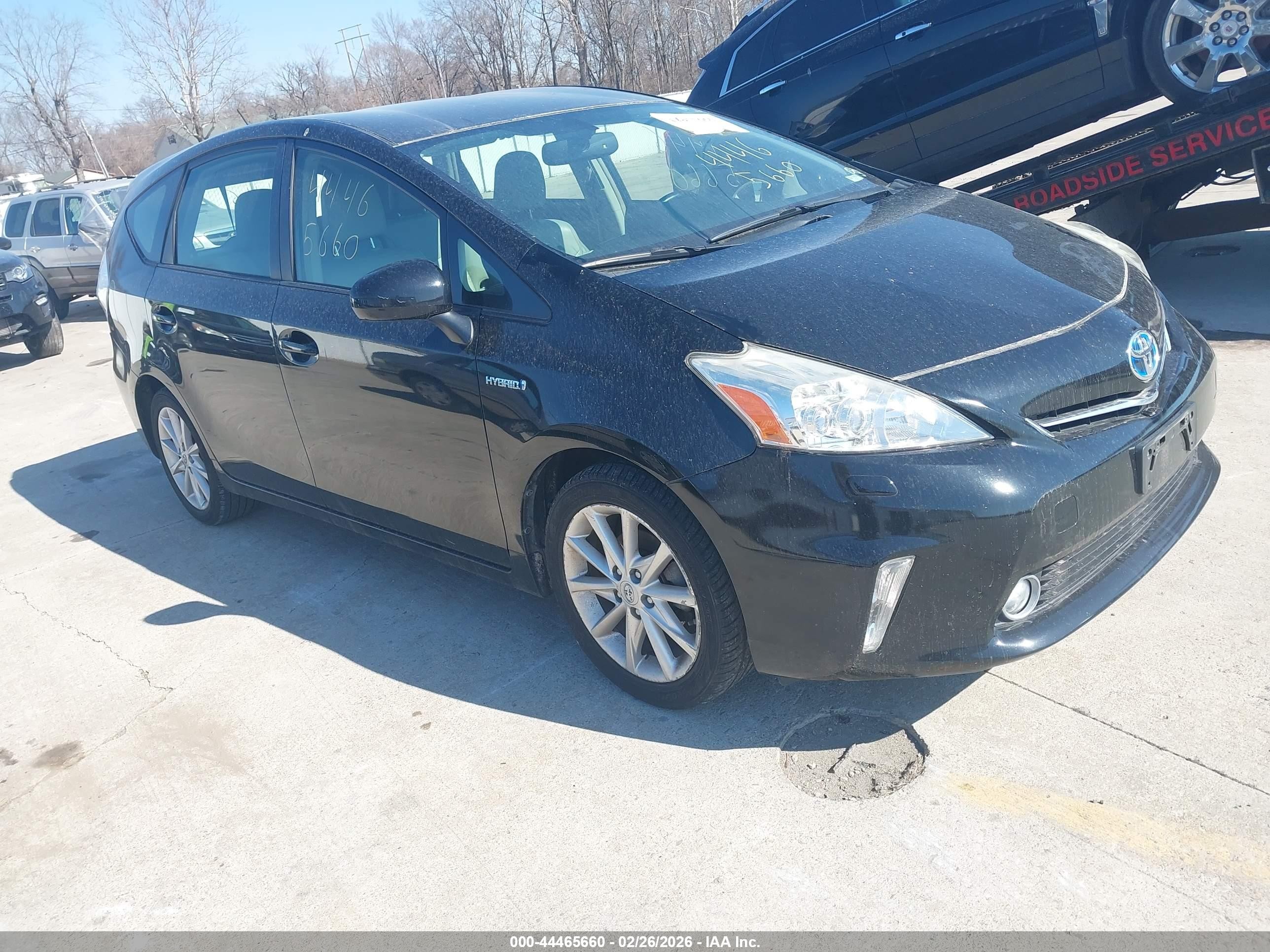 2014 Toyota Prius V Five Black vin: JTDZN3EU3EJ004342