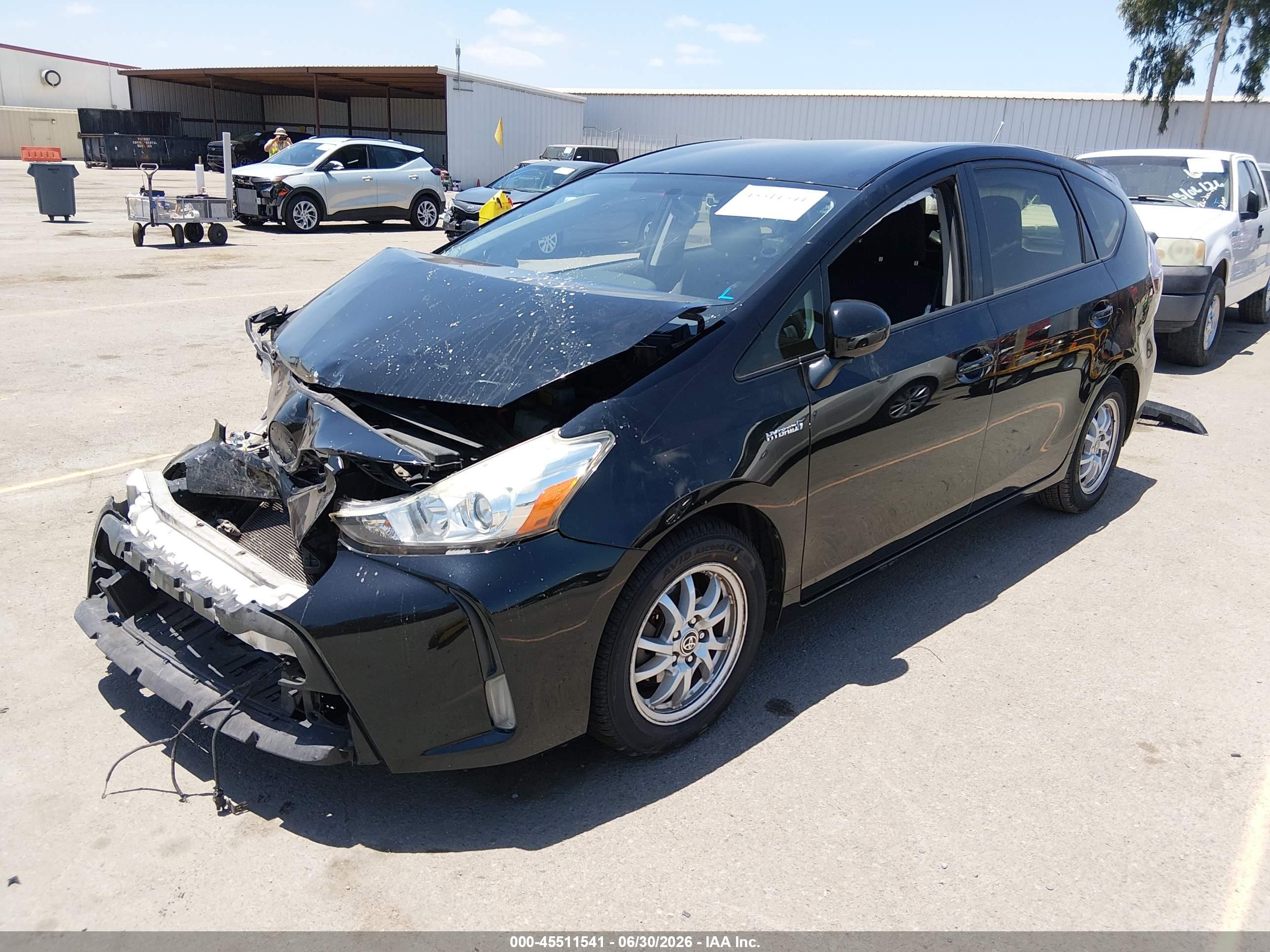 2015 Toyota Prius V Three Black vin: JTDZN3EU3FJ021238