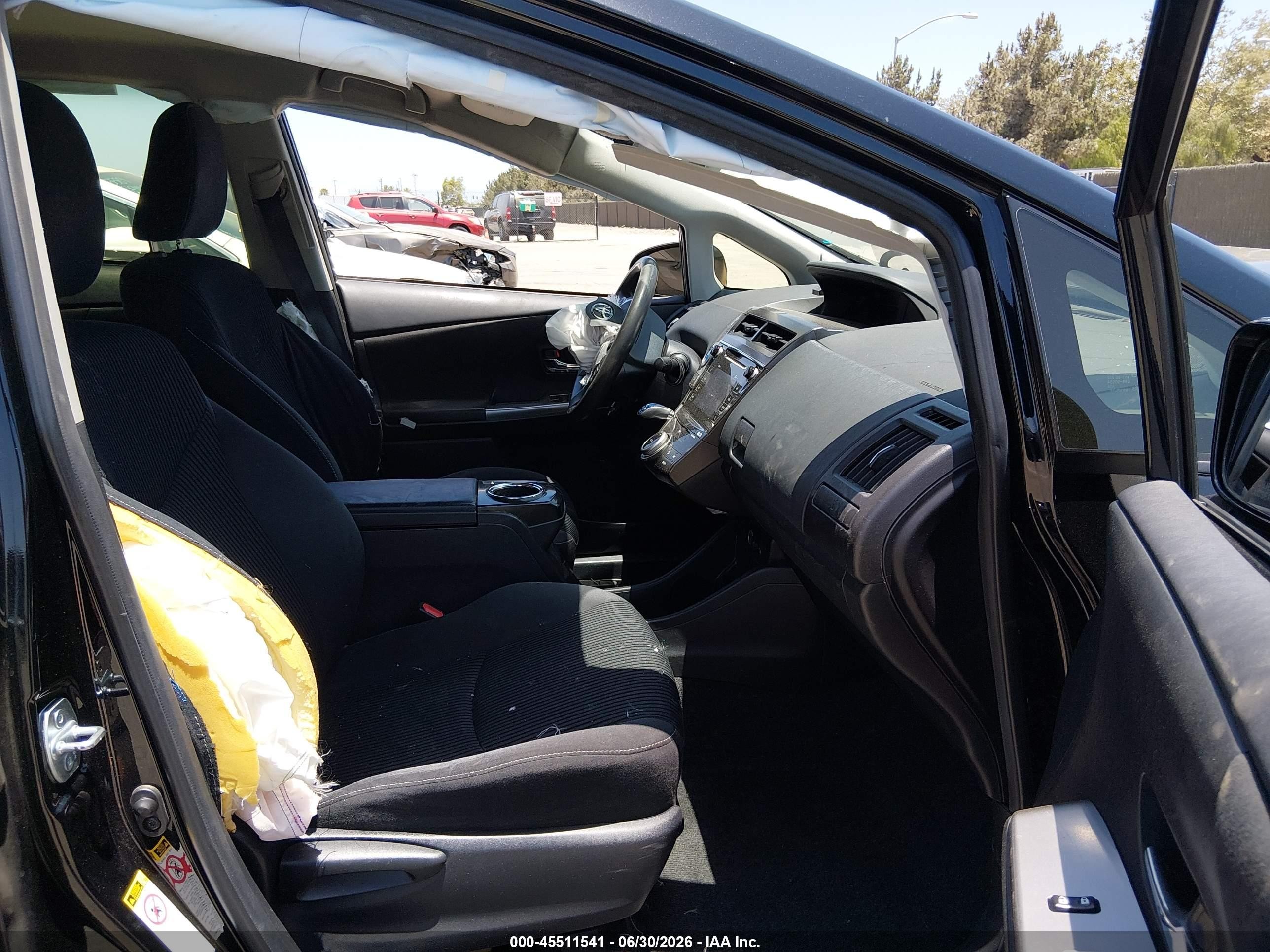 2015 Toyota Prius V Three Black vin: JTDZN3EU3FJ021238