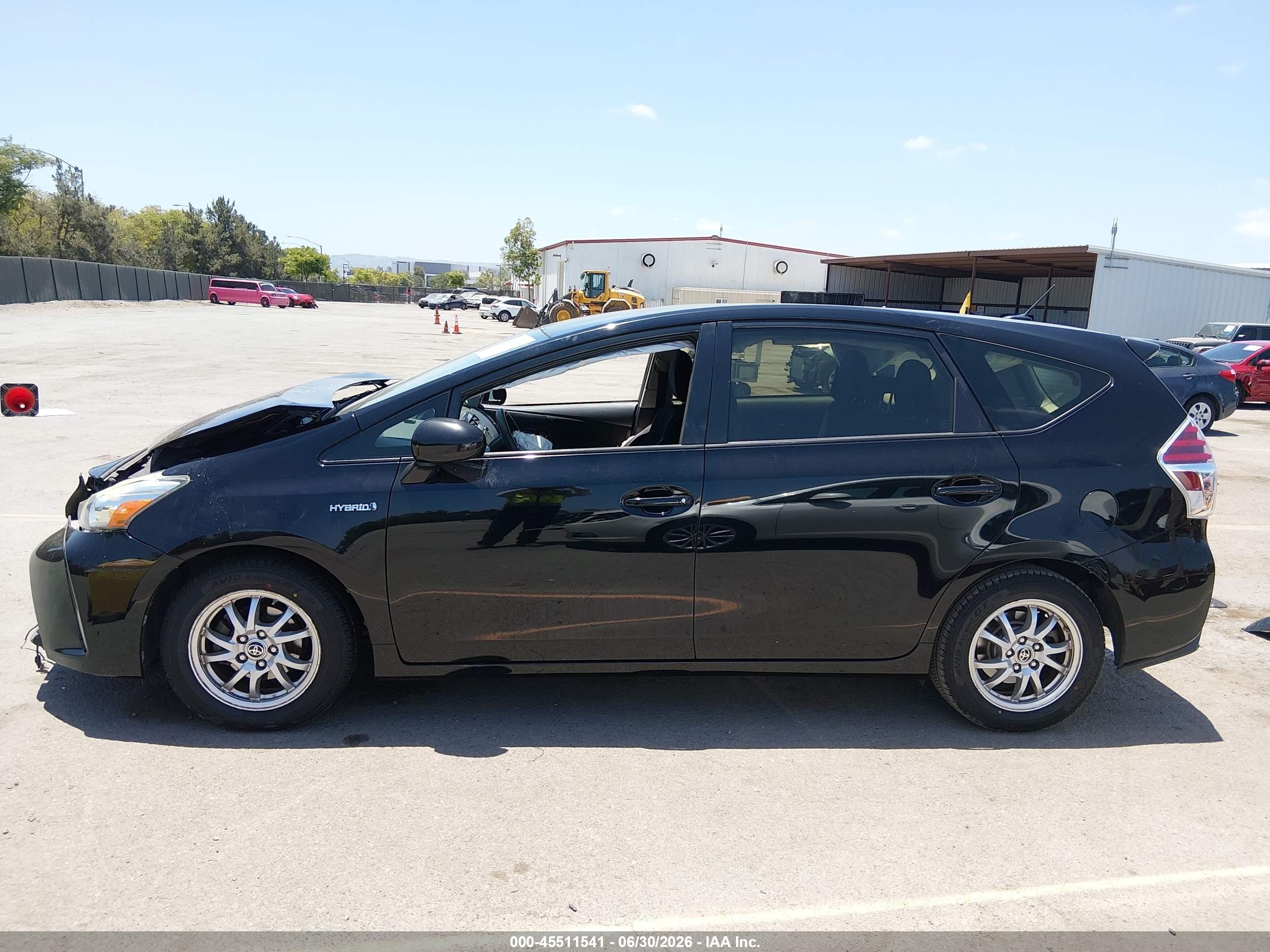 2015 Toyota Prius V Three Black vin: JTDZN3EU3FJ021238