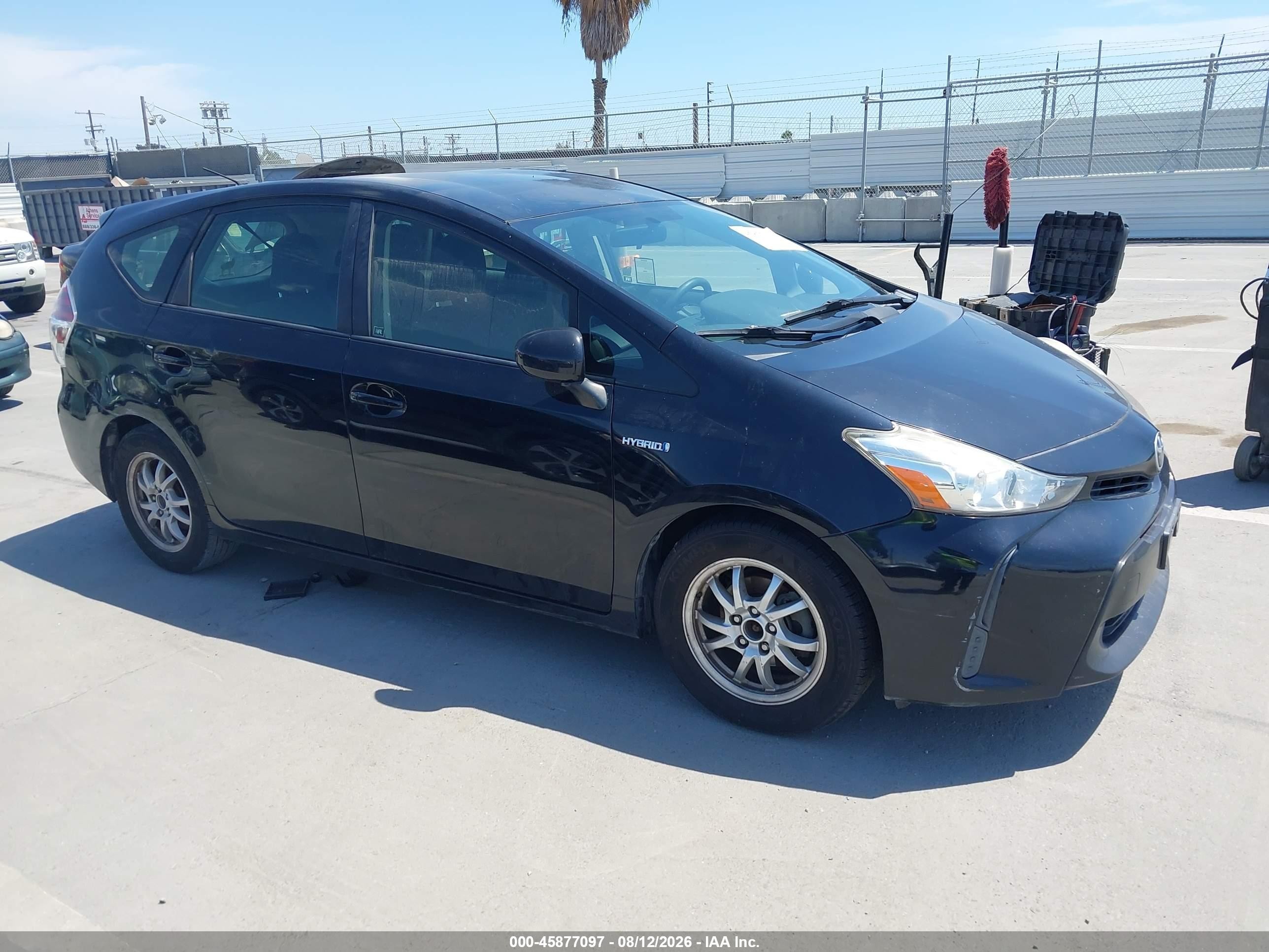 2015 Toyota Prius V Two Black vin: JTDZN3EU3FJ027816