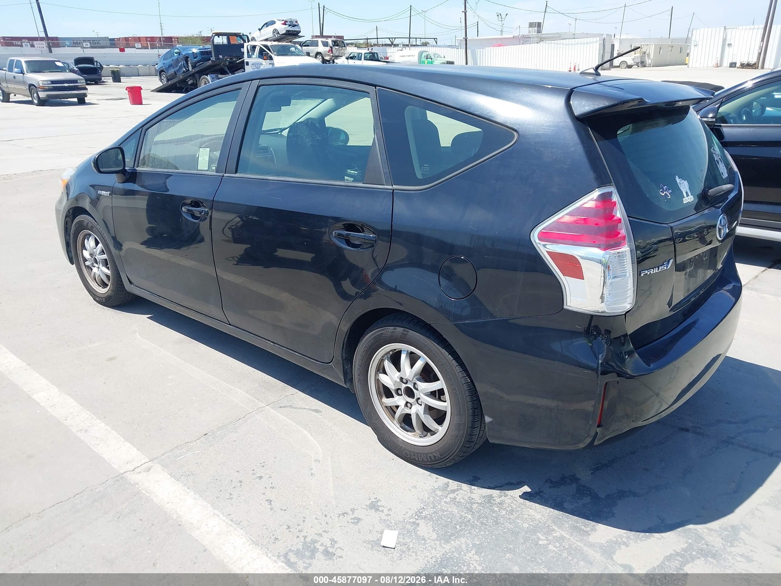 2015 Toyota Prius V Two Black vin: JTDZN3EU3FJ027816