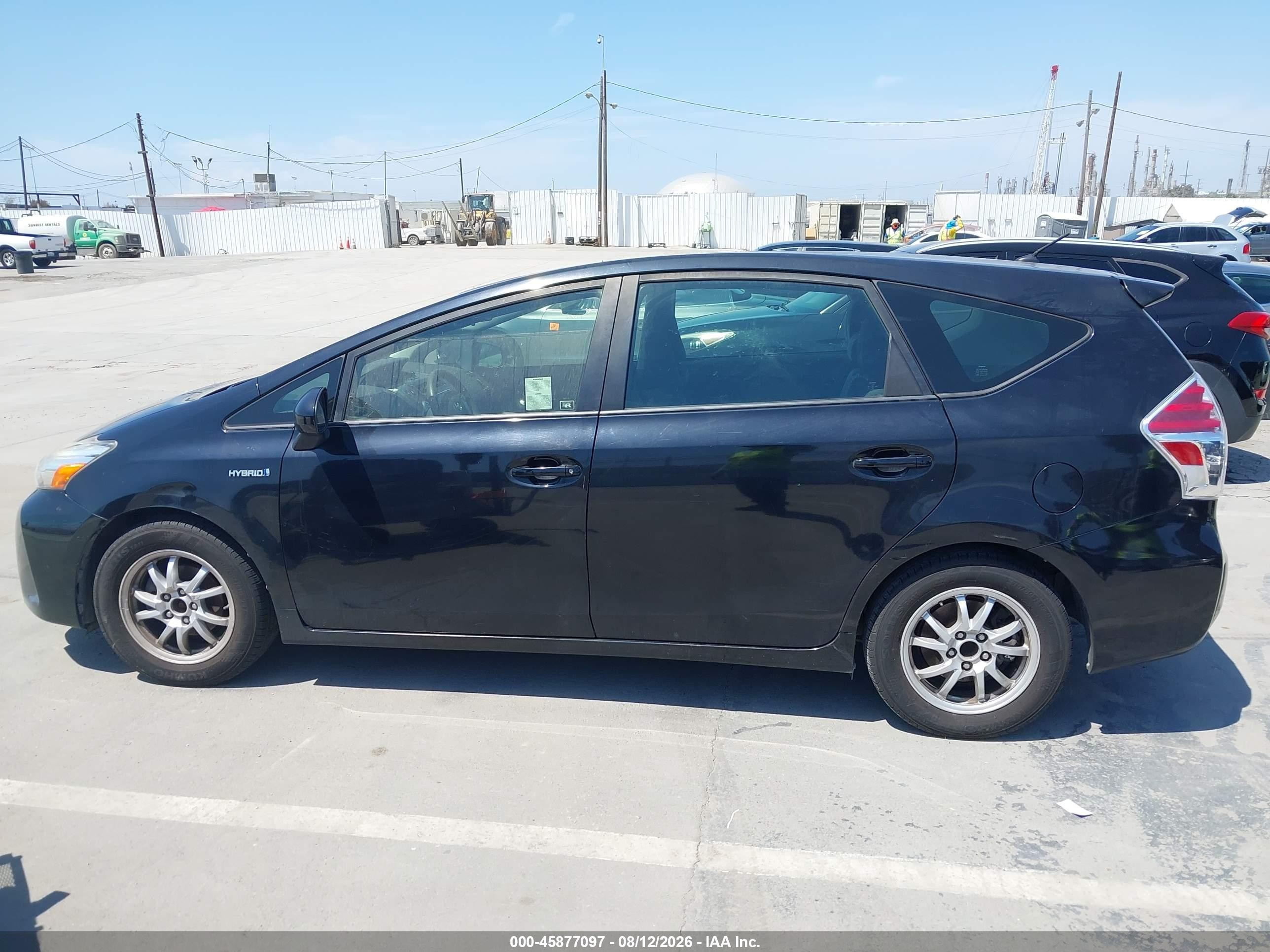 2015 Toyota Prius V Two Black vin: JTDZN3EU3FJ027816