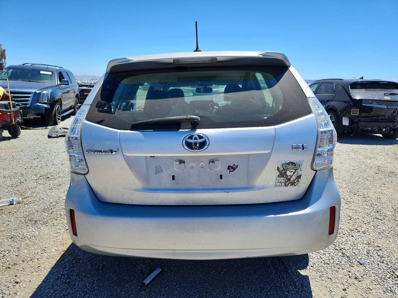 2012 Toyota Prius V Five Silver vin: JTDZN3EU4C3035262