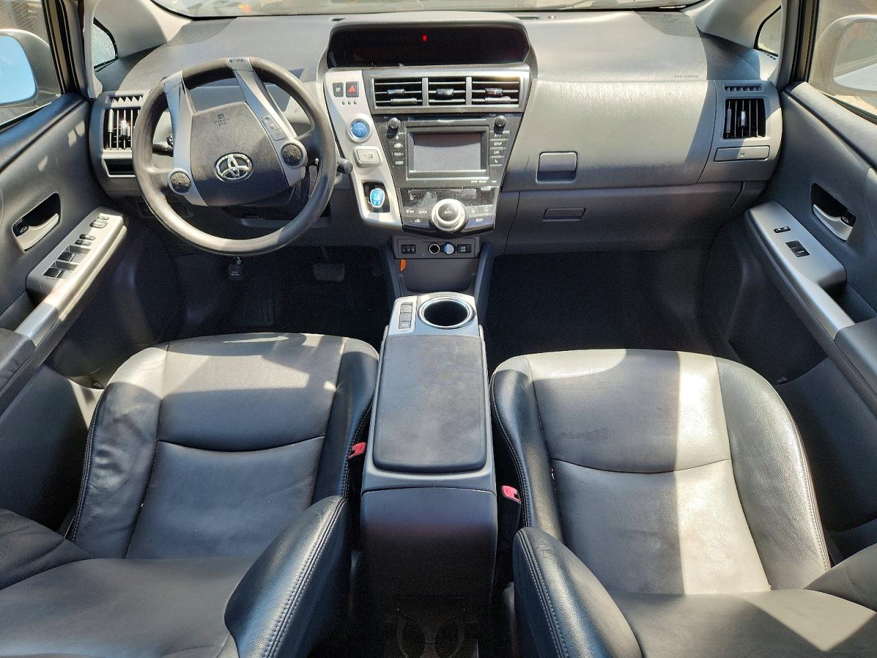 2012 Toyota Prius V Five Silver vin: JTDZN3EU4C3035262