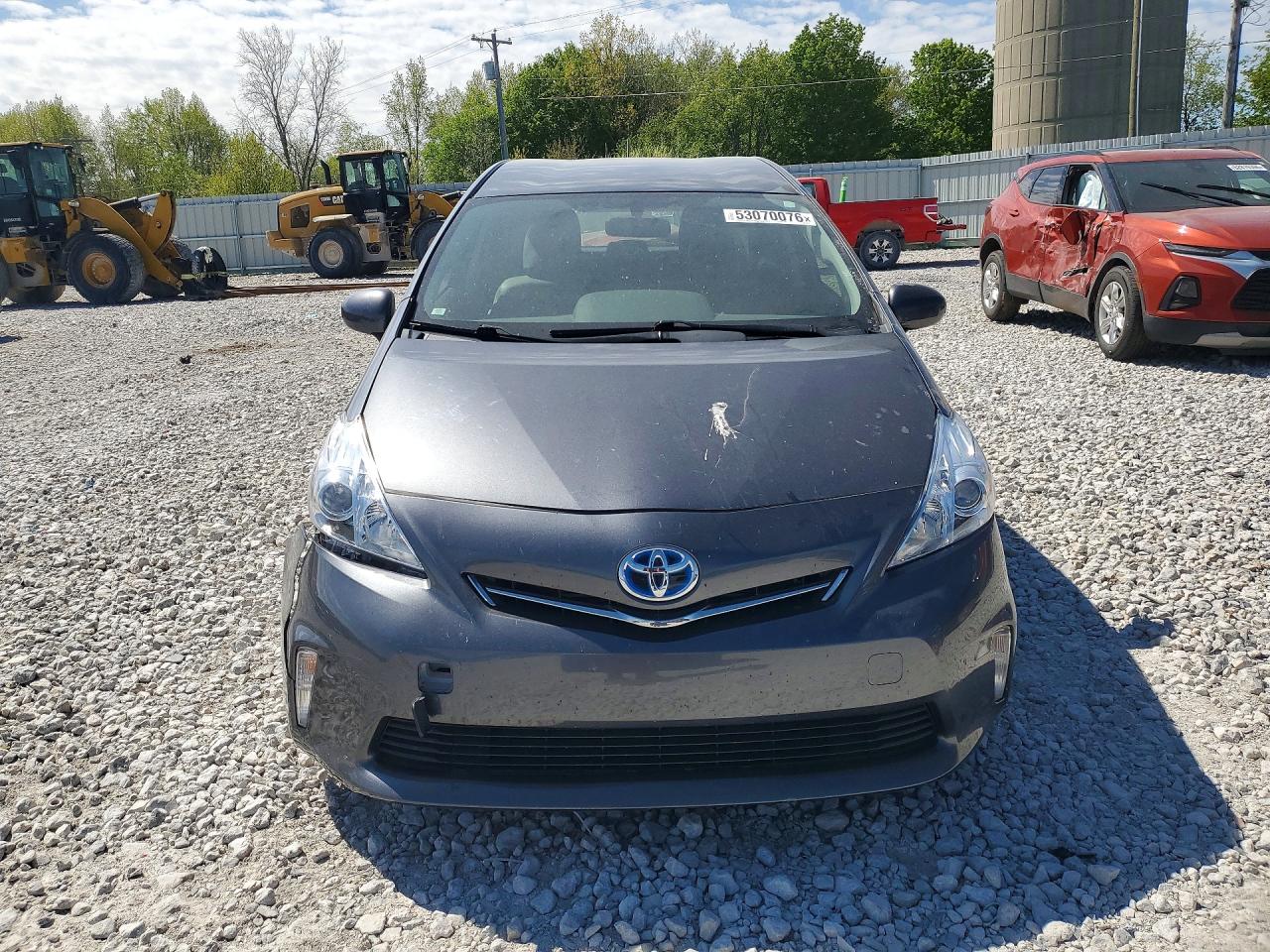 2012 Toyota Prius V Three Charcoal vin: JTDZN3EU4C3091234