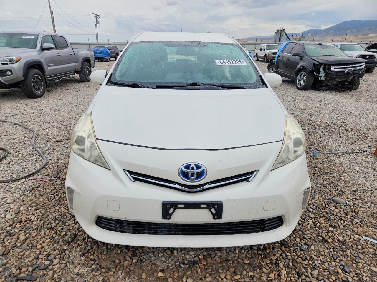 2013 Toyota Prius V Two White vin: JTDZN3EU4D3218548