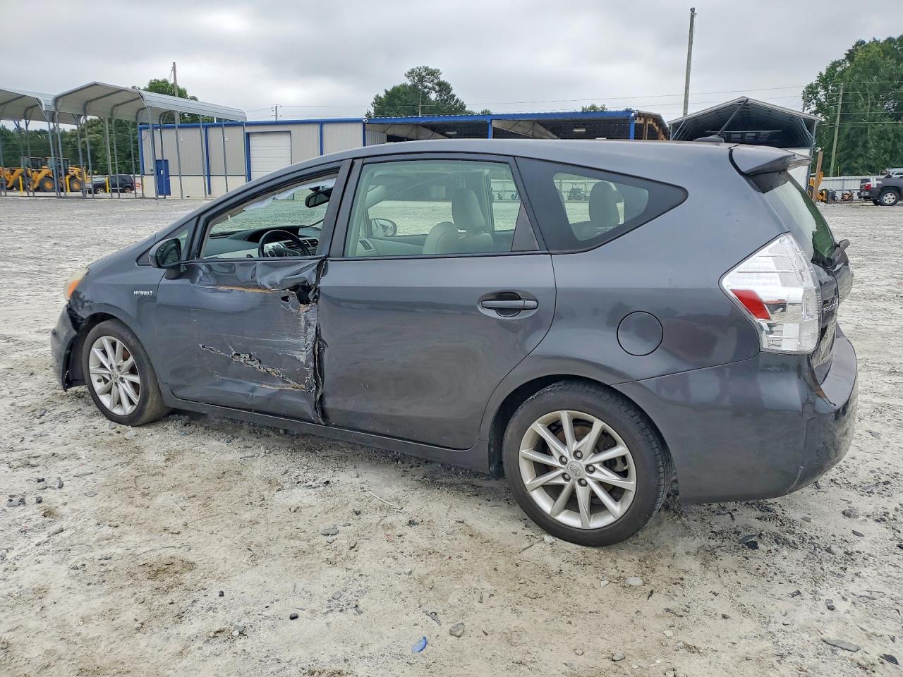 2013 Toyota Prius V Five Gray vin: JTDZN3EU4D3255194