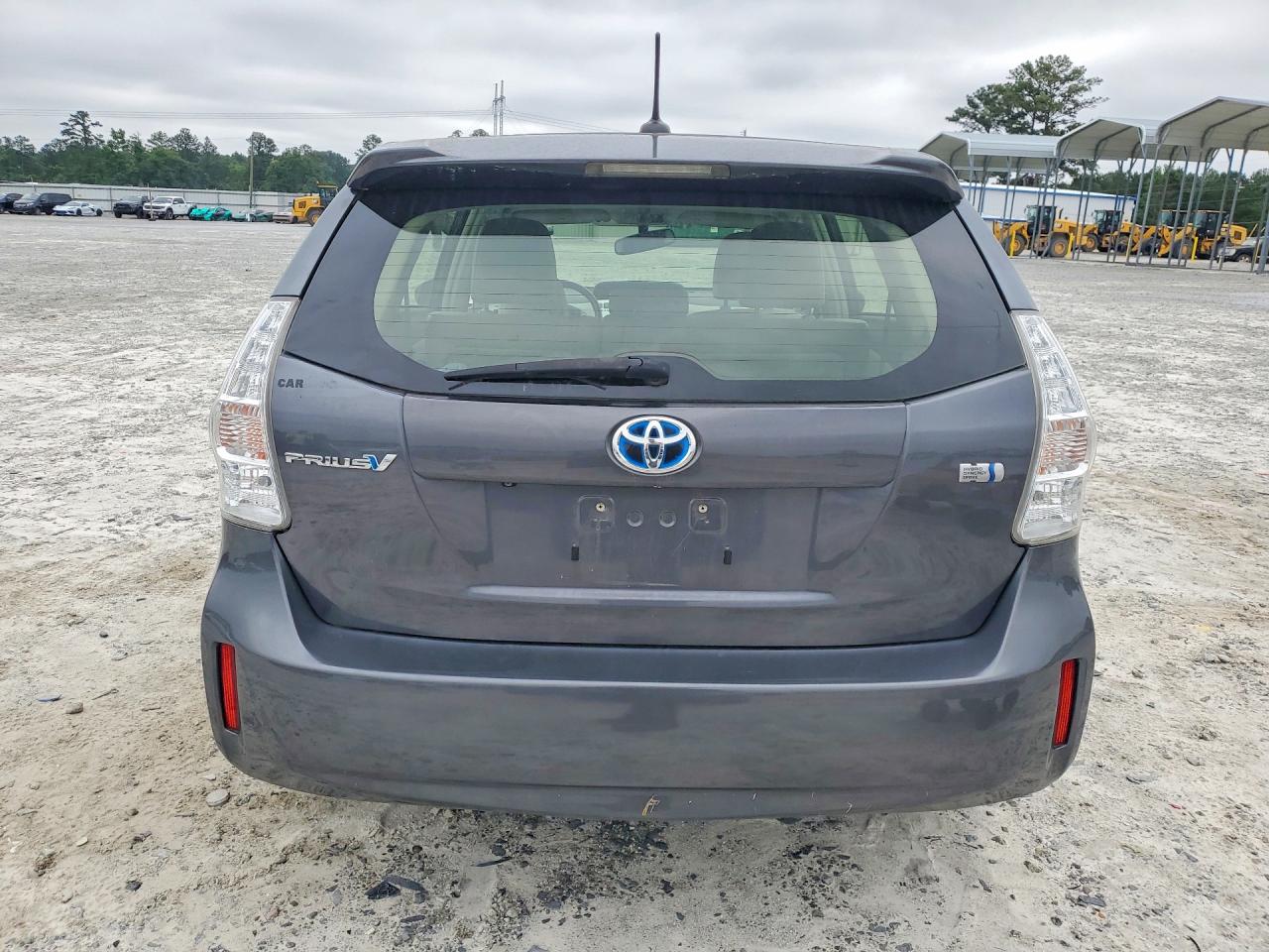 2013 Toyota Prius V Five Gray vin: JTDZN3EU4D3255194