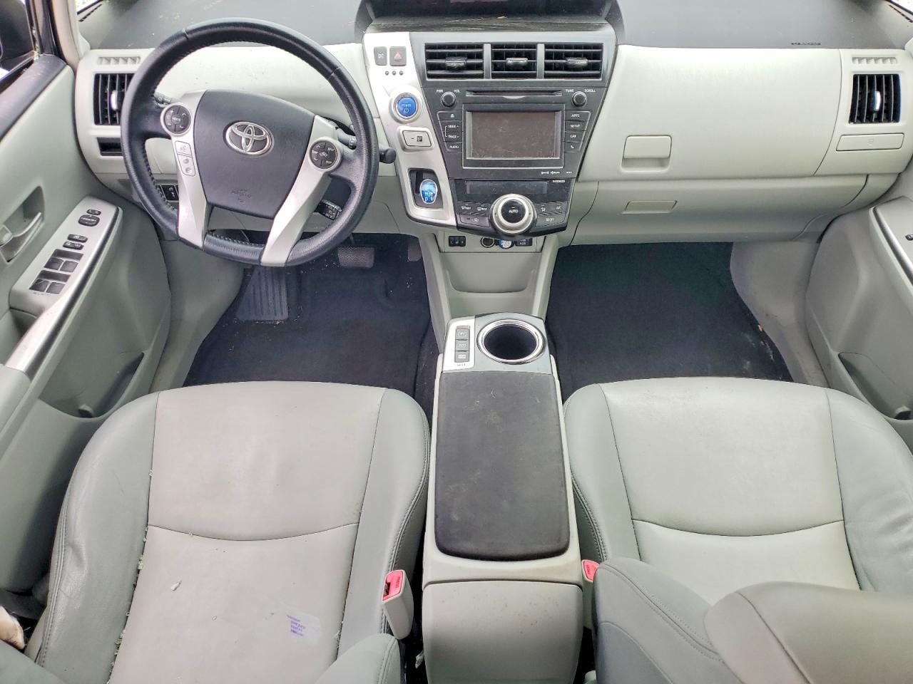 2013 Toyota Prius V Five Gray vin: JTDZN3EU4D3255194