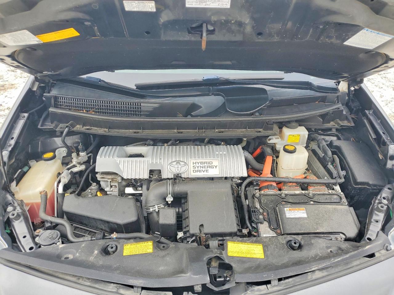 2013 Toyota Prius V Five Gray vin: JTDZN3EU4D3255194