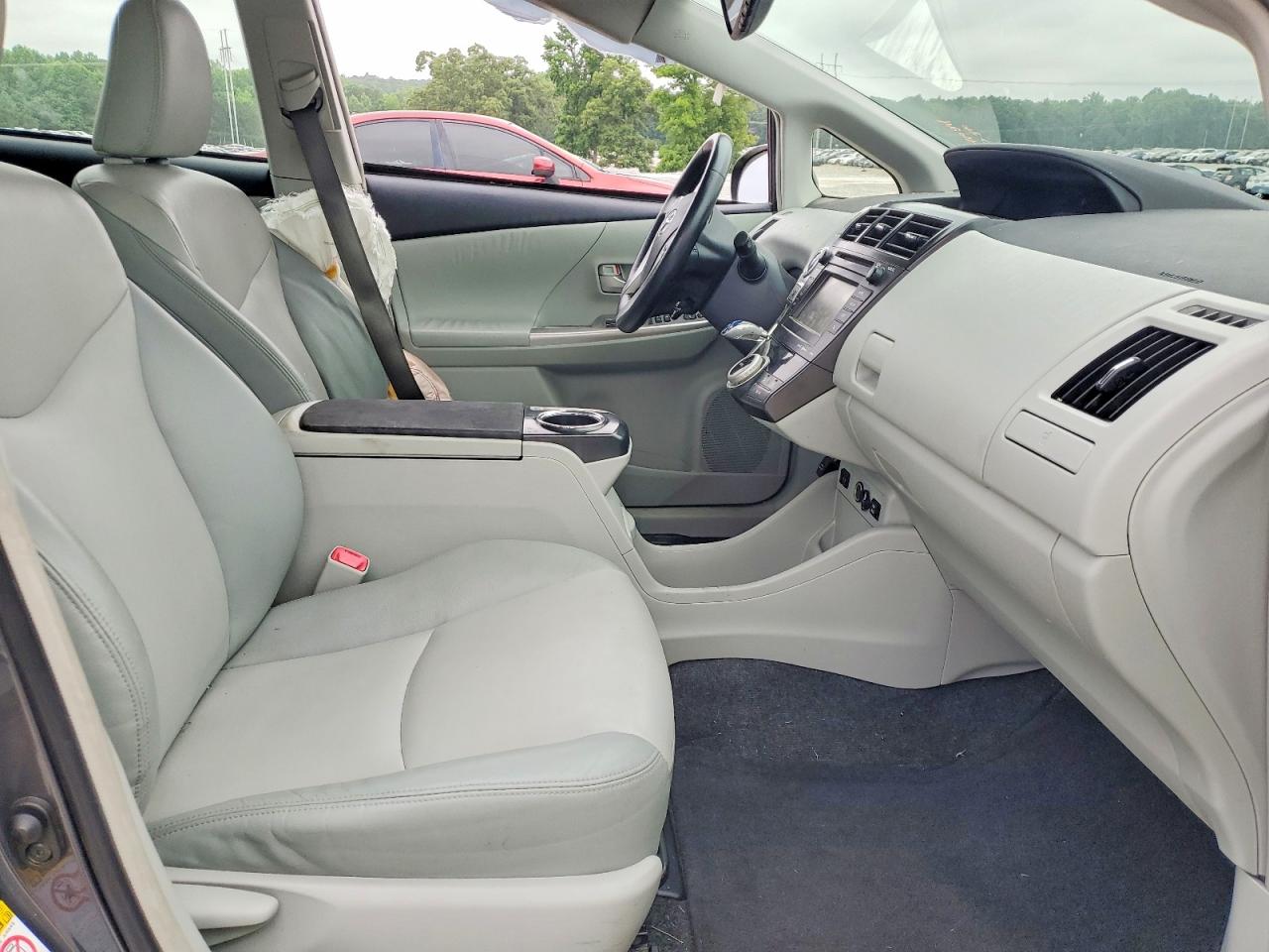 2013 Toyota Prius V Five Gray vin: JTDZN3EU4D3255194