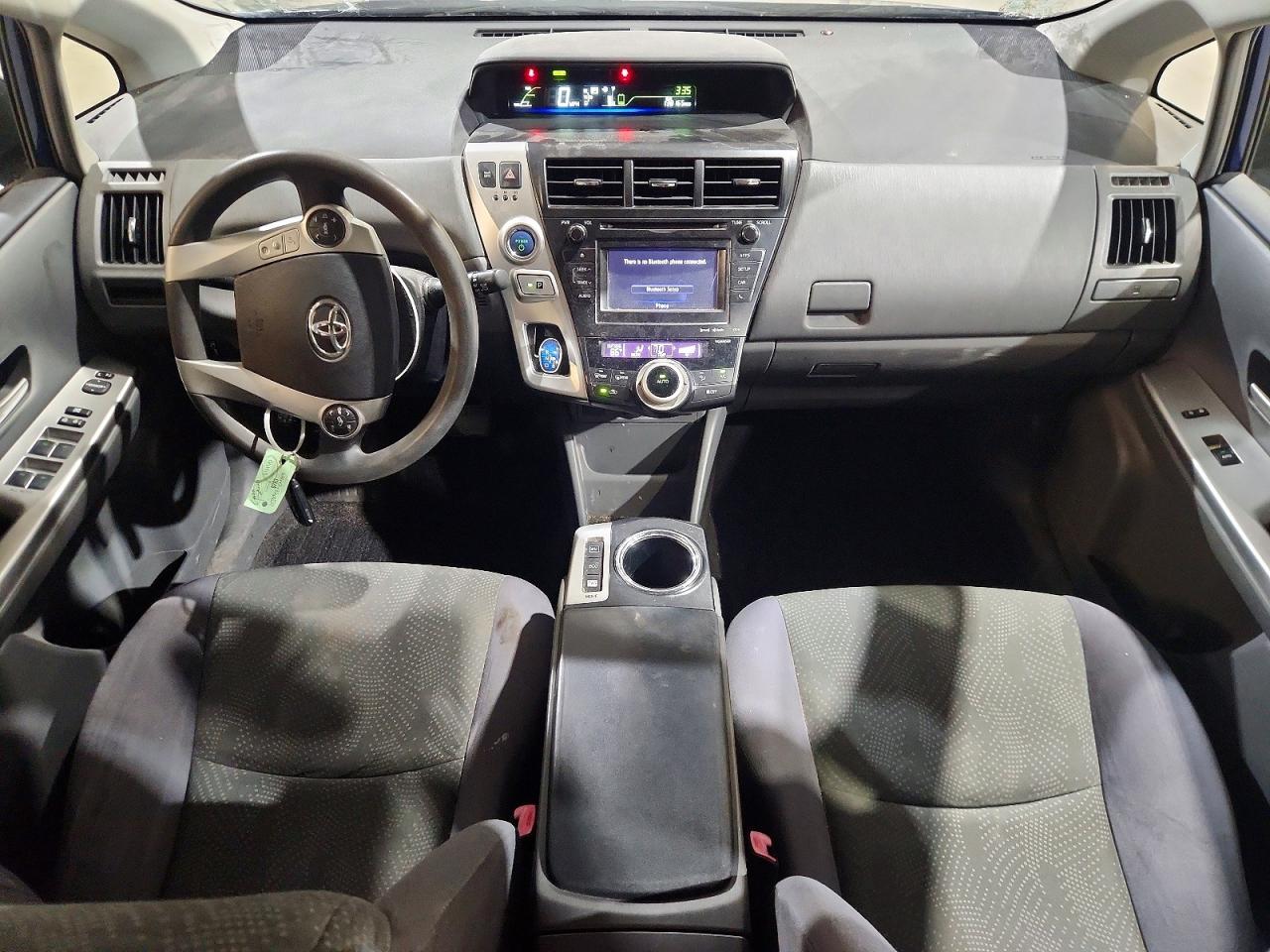 2013 Toyota Prius V Three Blue vin: JTDZN3EU4D3255566