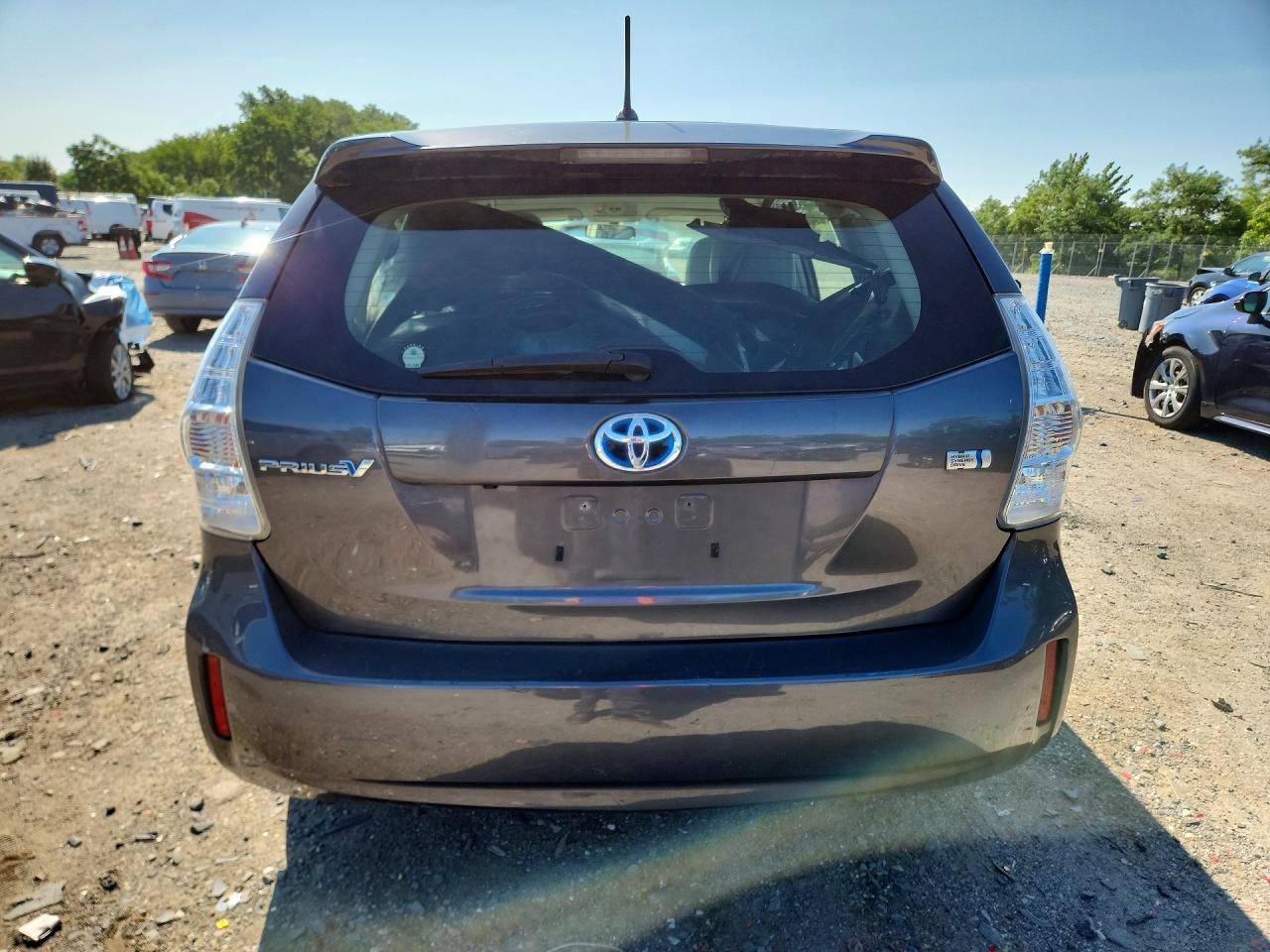 2013 Toyota Prius V Two Gray vin: JTDZN3EU4D3271380