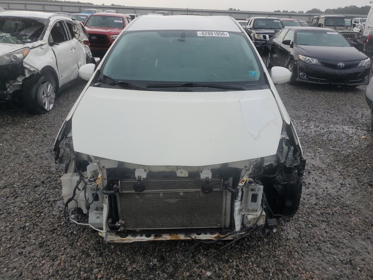 2014 Toyota Prius V Five White vin: JTDZN3EU4EJ008559