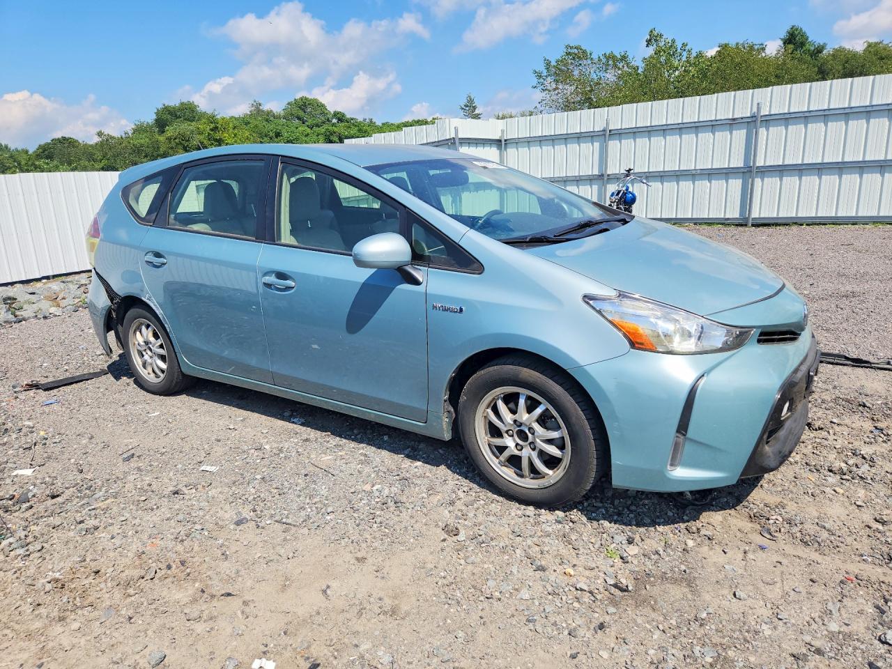 2015 Toyota Prius V Four Blue vin: JTDZN3EU4FJ019837