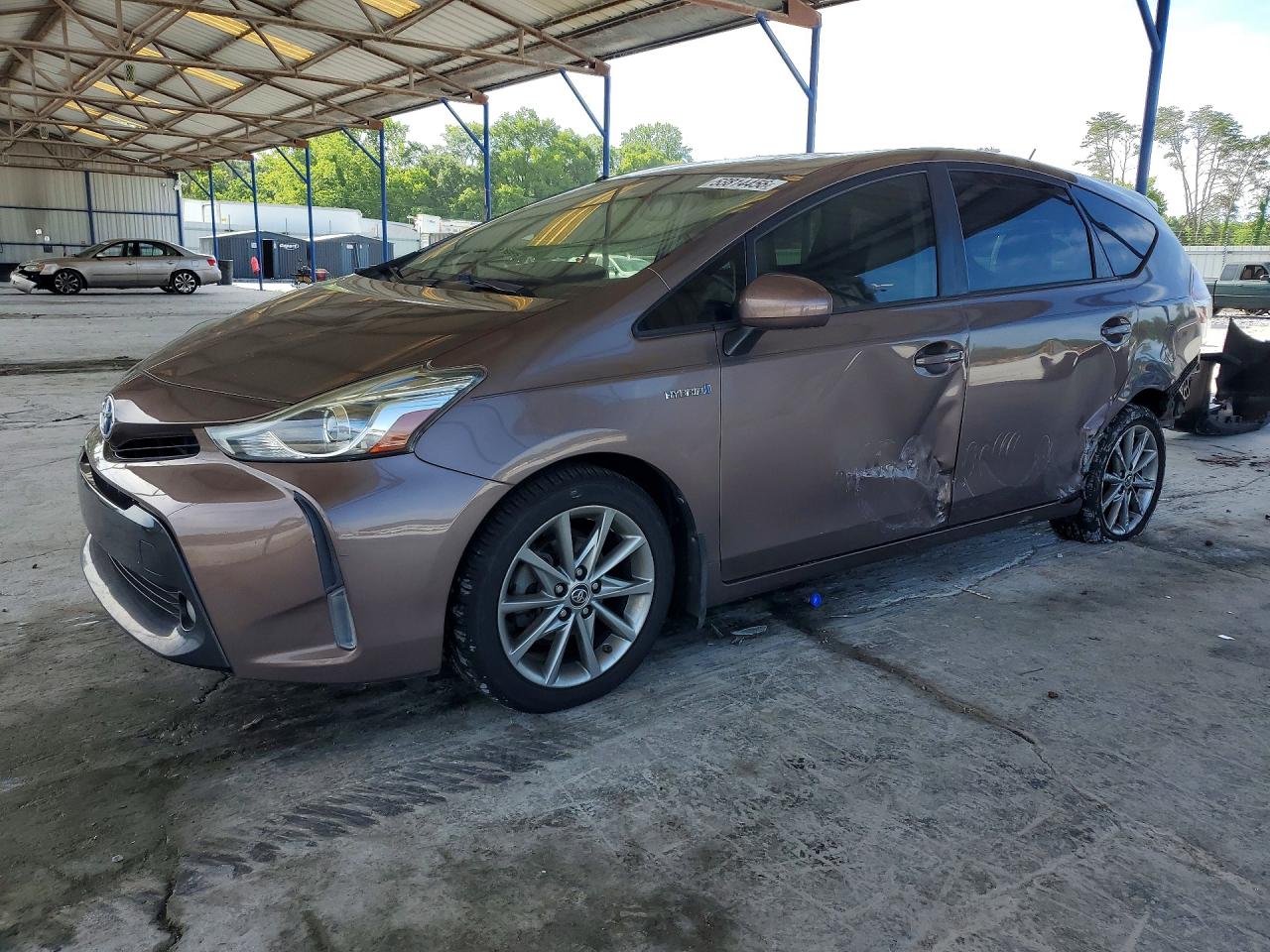 2015 Toyota Prius V Five Gray vin: JTDZN3EU4FJ024388