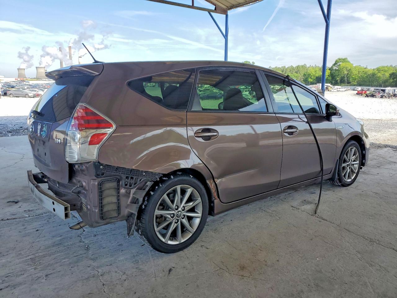 2015 Toyota Prius V Five Gray vin: JTDZN3EU4FJ024388