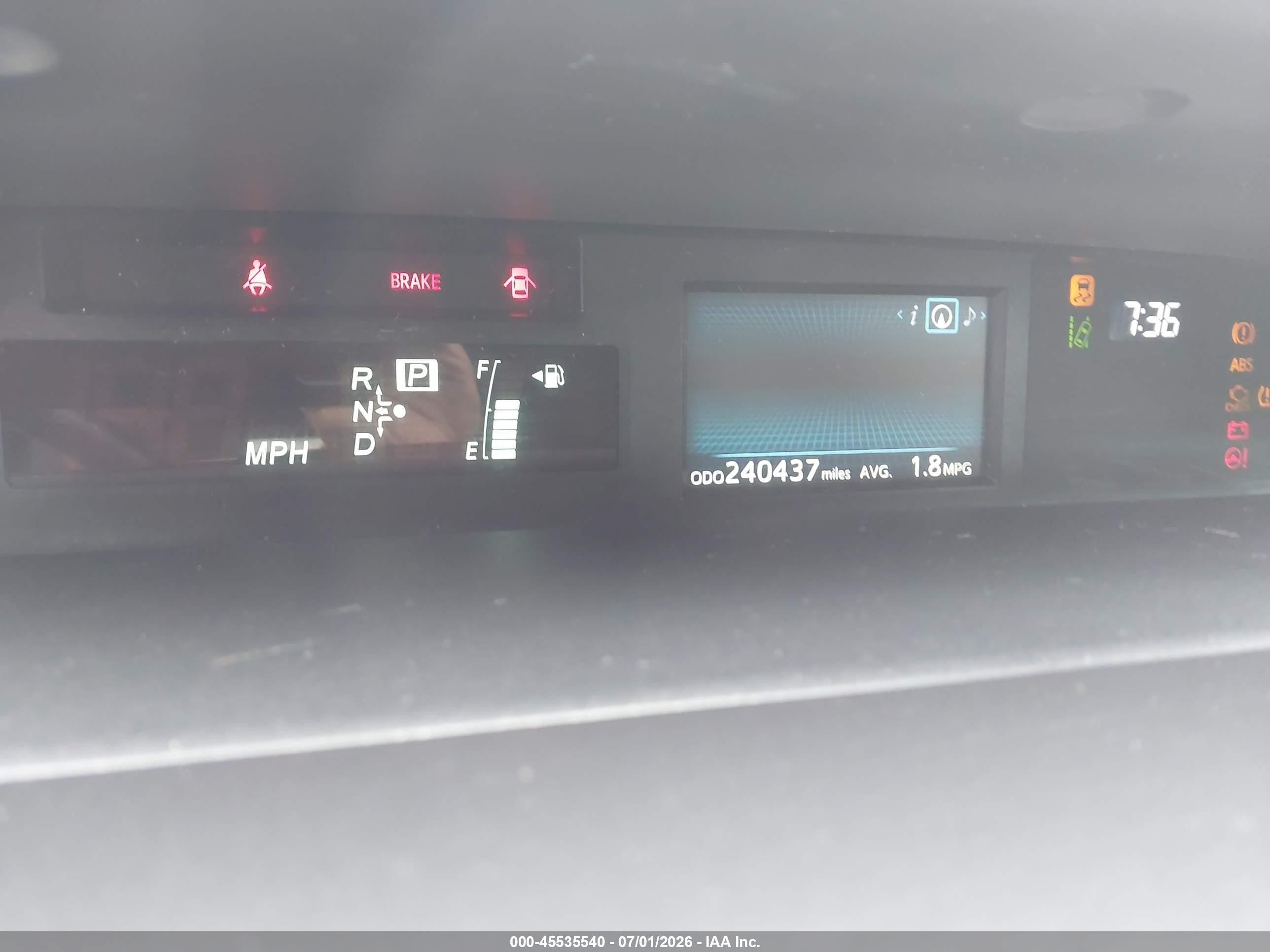 2015 Toyota Prius V Five Gray vin: JTDZN3EU4FJ027274