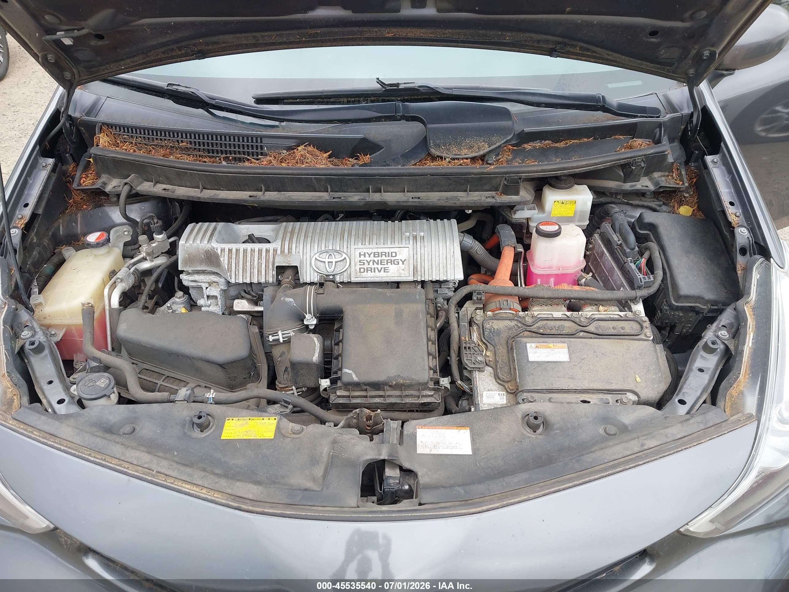 2015 Toyota Prius V Five Gray vin: JTDZN3EU4FJ027274