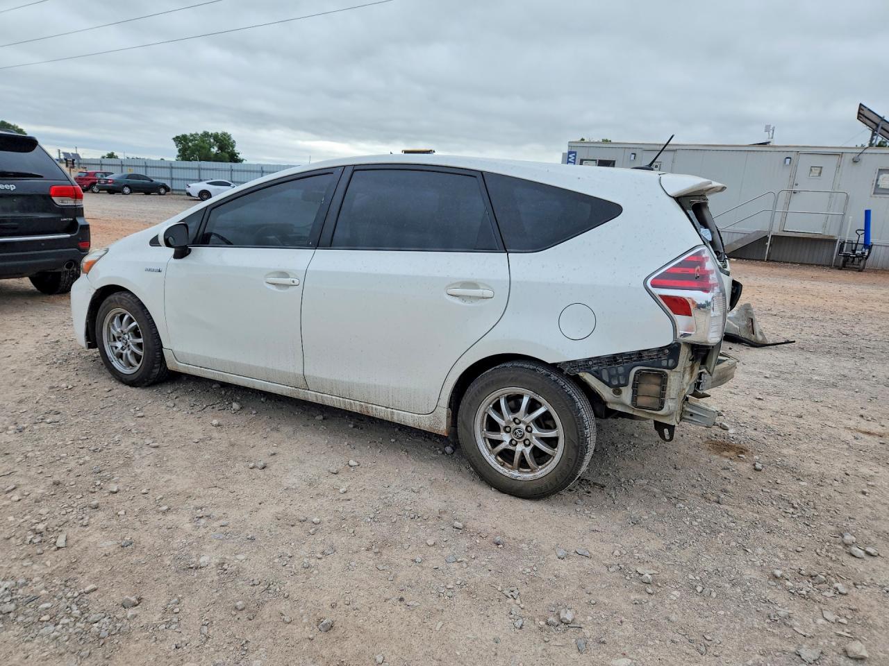 2015 Toyota Prius V Three White vin: JTDZN3EU4FJ028280
