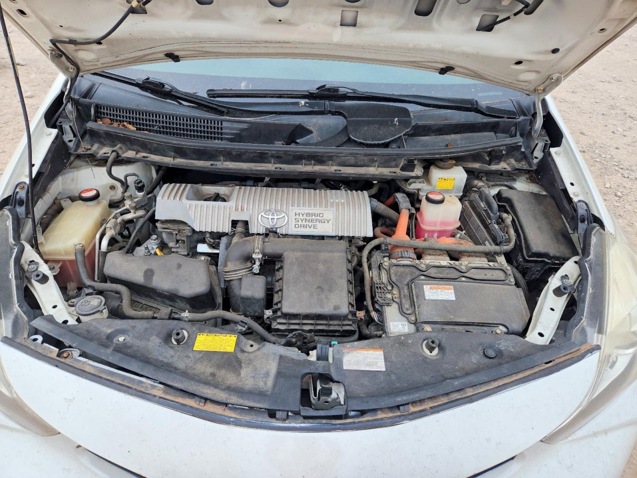 2015 Toyota Prius V Three White vin: JTDZN3EU4FJ028280