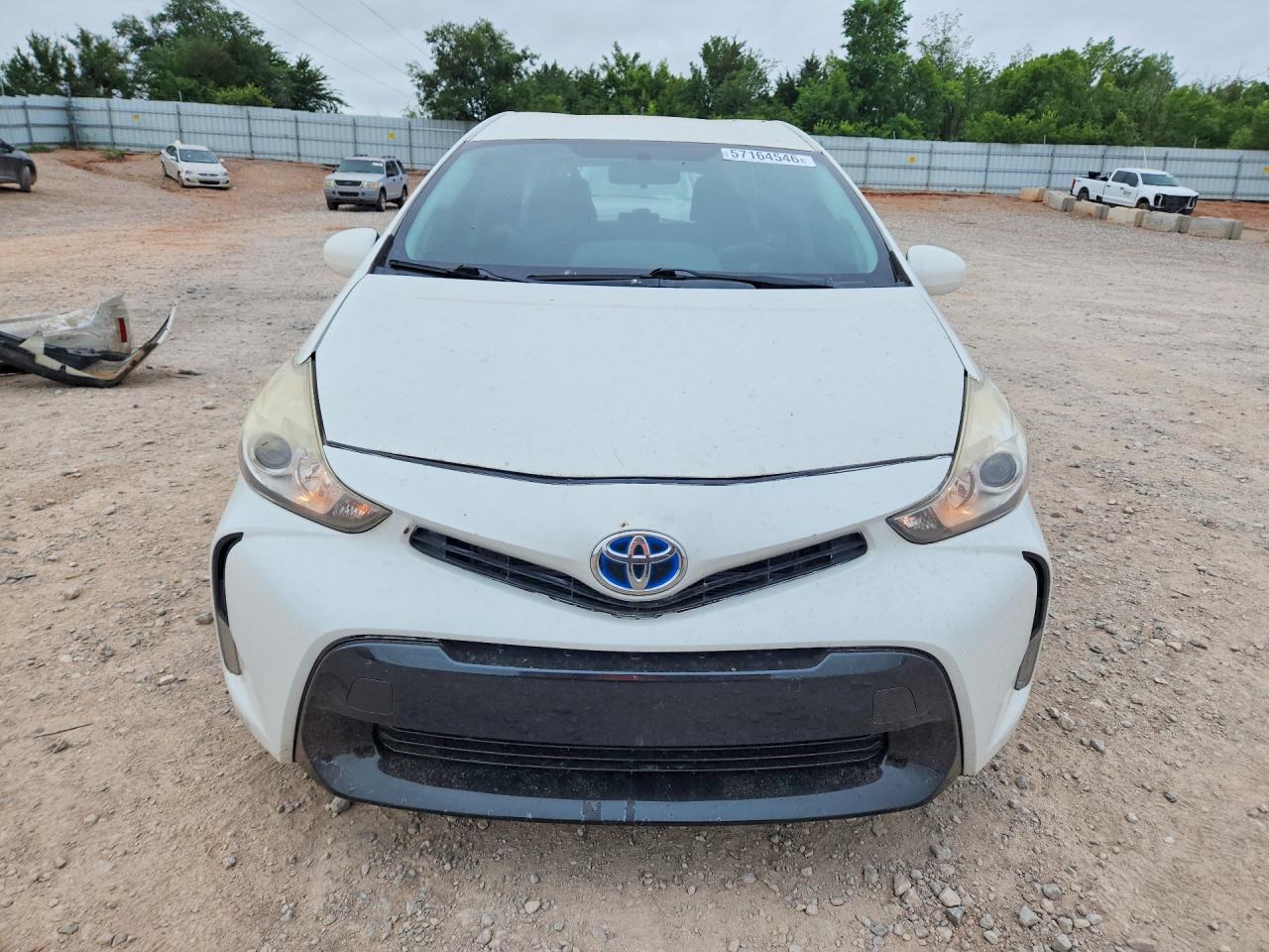 2015 Toyota Prius V Three White vin: JTDZN3EU4FJ028280