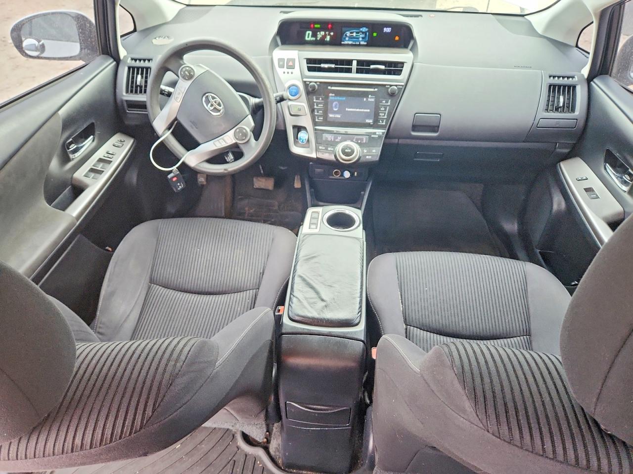 2015 Toyota Prius V Three White vin: JTDZN3EU4FJ028280