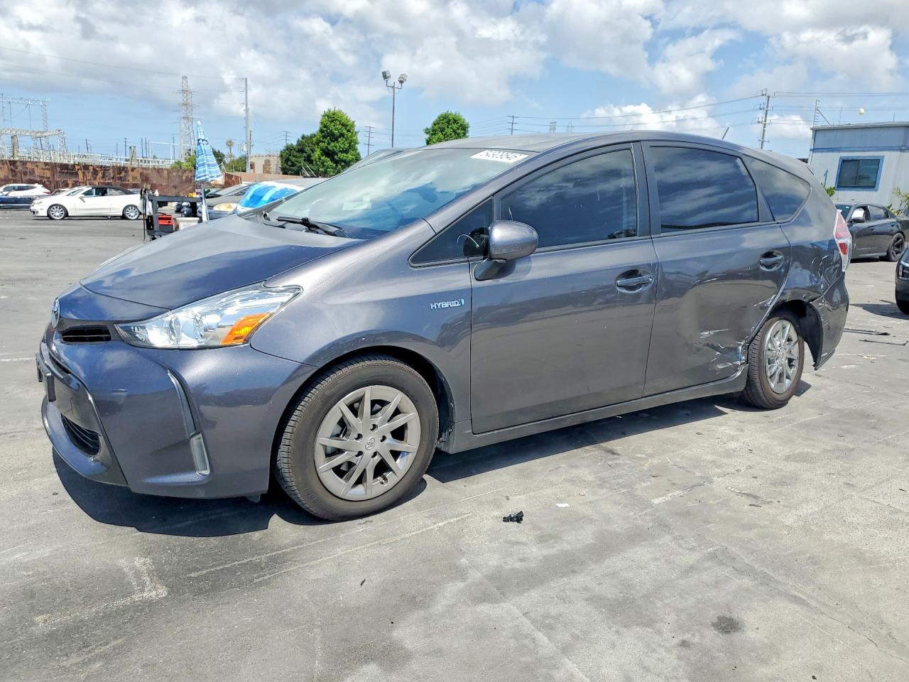 2015 Toyota Prius V Four Gray vin: JTDZN3EU4FJ035388