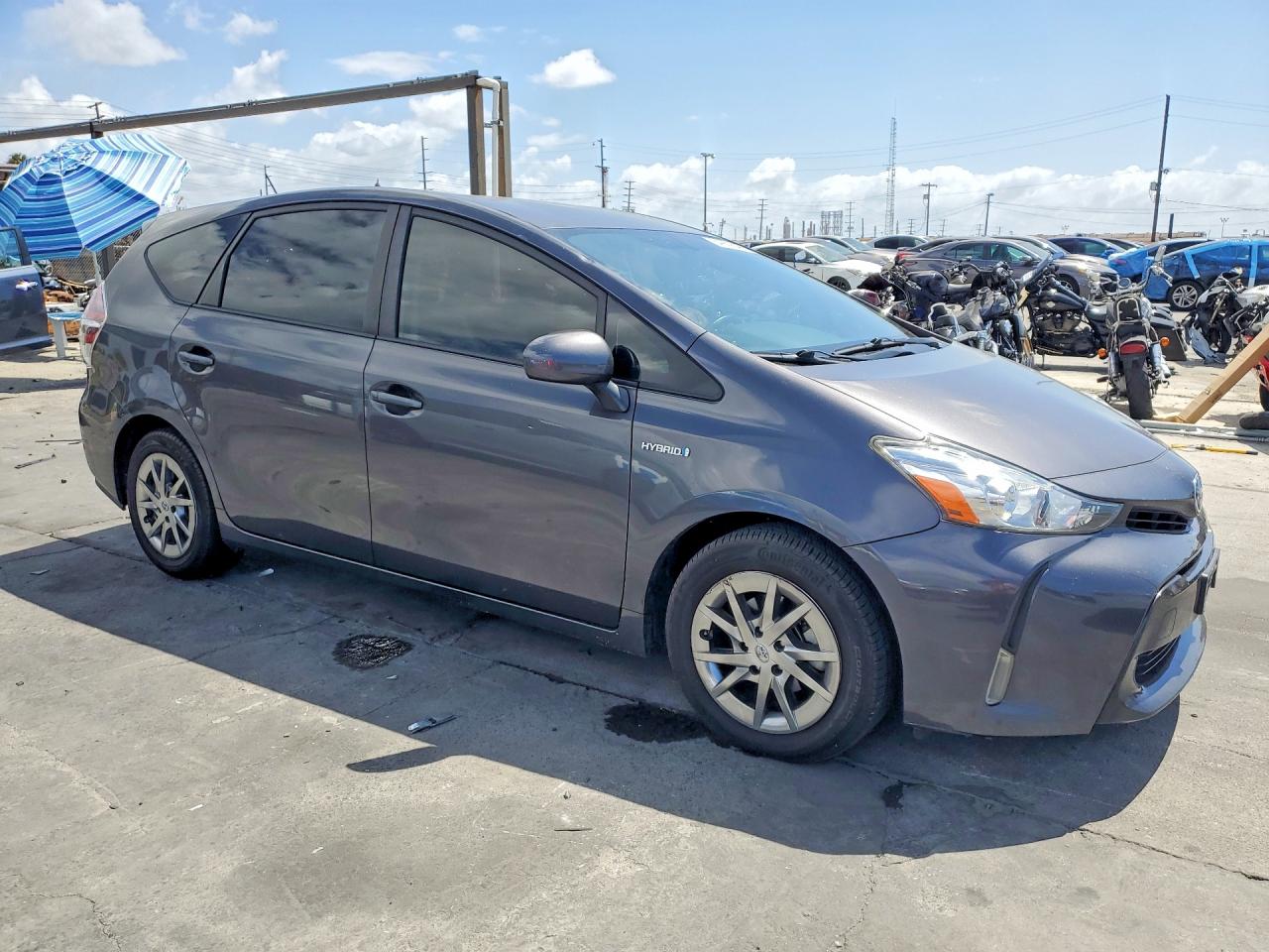 2015 Toyota Prius V Four Gray vin: JTDZN3EU4FJ035388