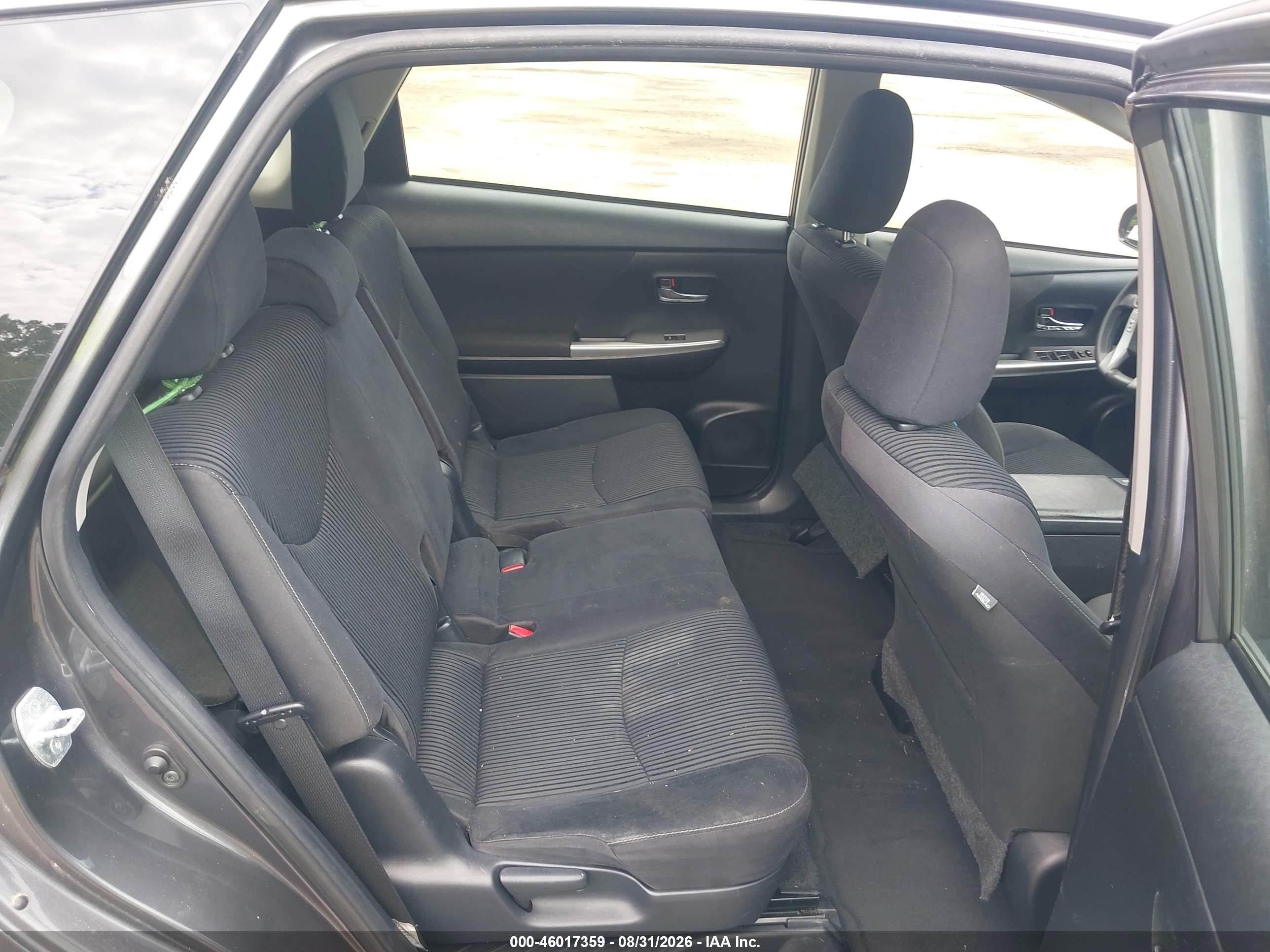 2015 Toyota Prius V Two Gray vin: JTDZN3EU4FJ038100